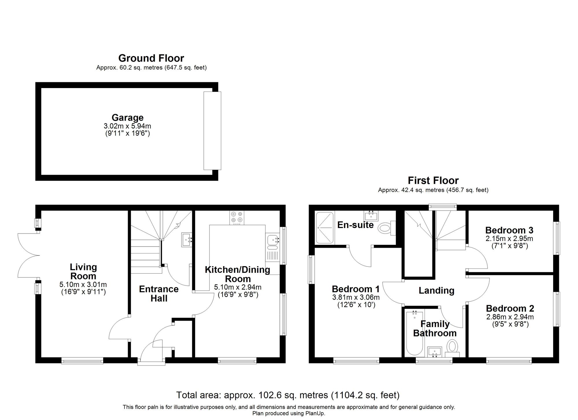 15 Powell Place, Wantage floorplan