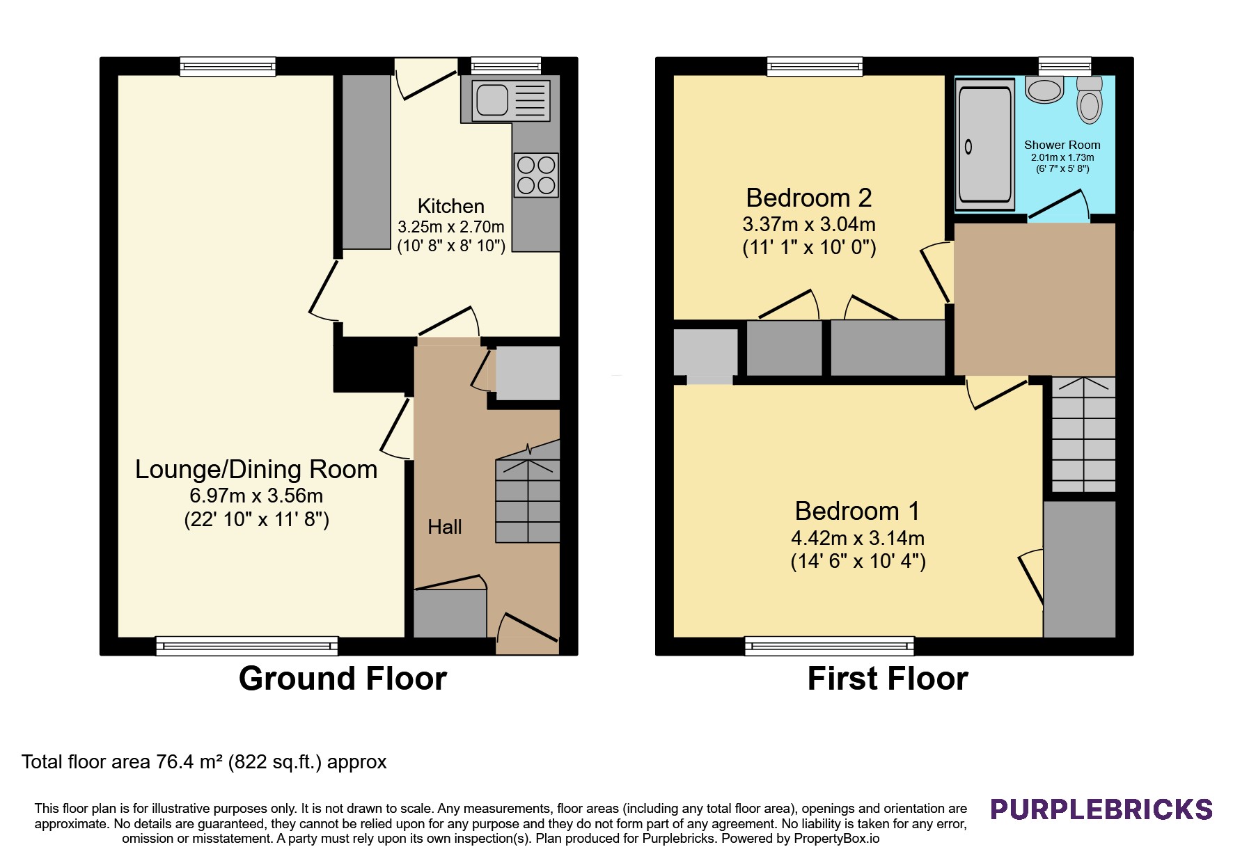 21, Auchintibber Court, Glasgow floorplan