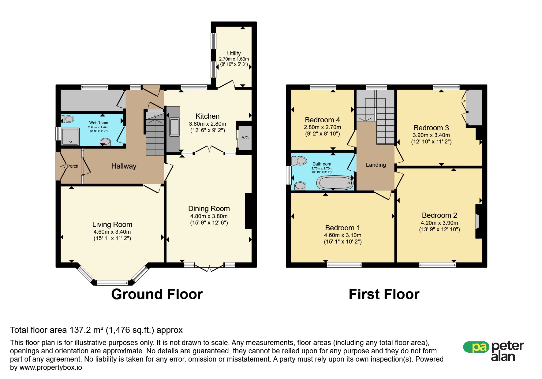 3, Graddfa Villas, CAERPHILLY floorplan