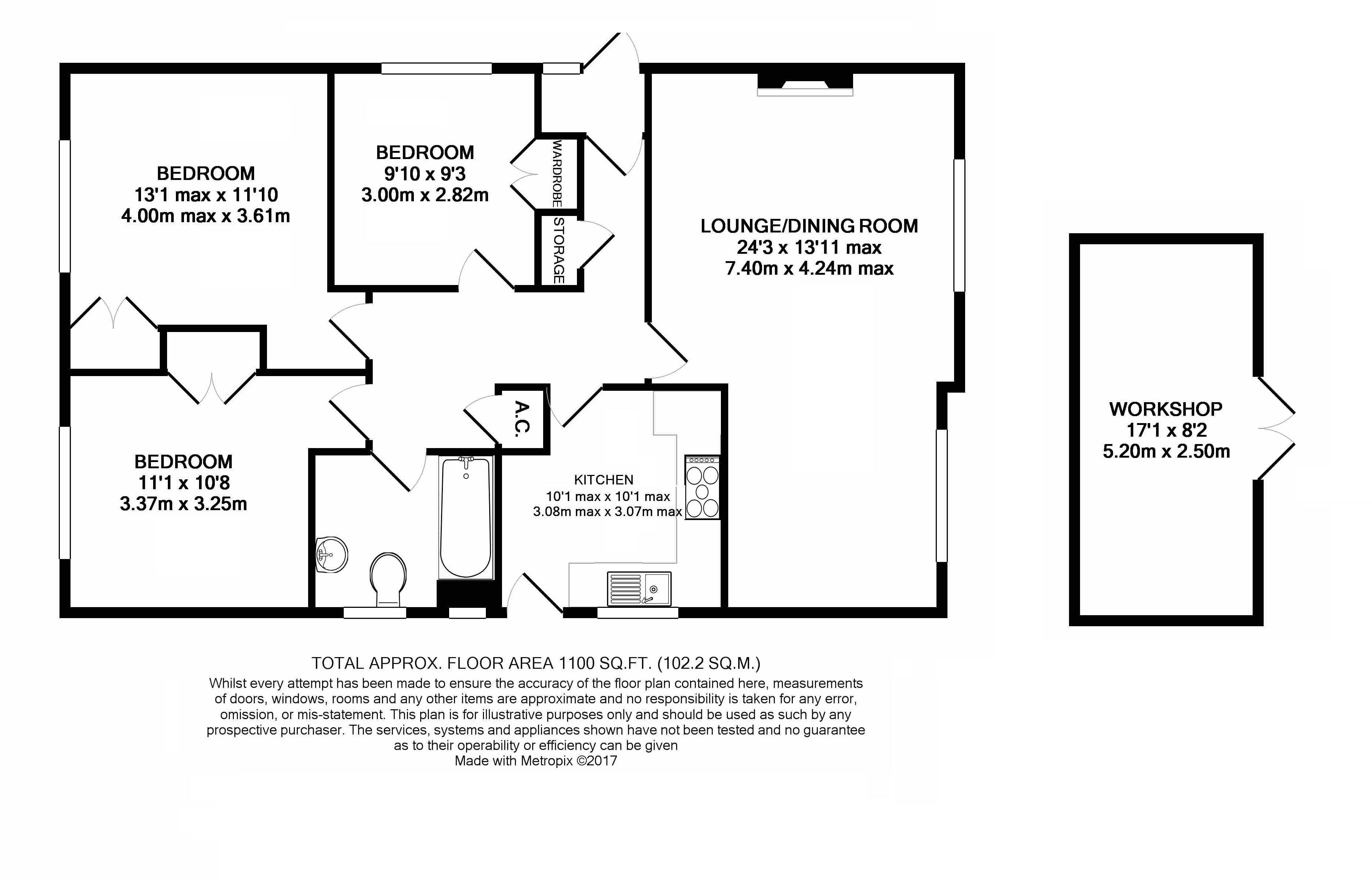 3 Bedrooms Detached bungalow for sale in Firacre Road, Ash Vale GU12