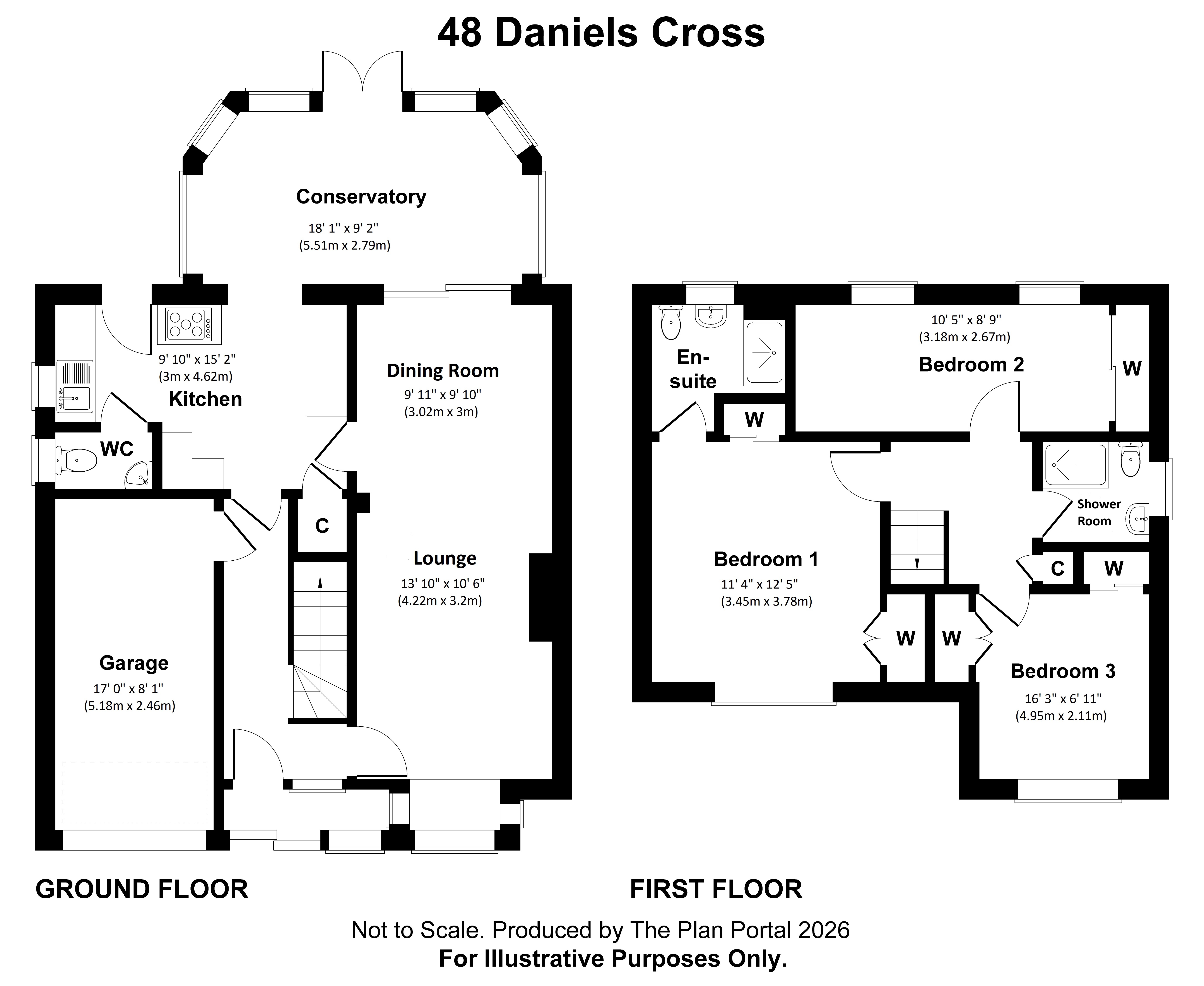 48, Daniels Cross, Newport floorplan