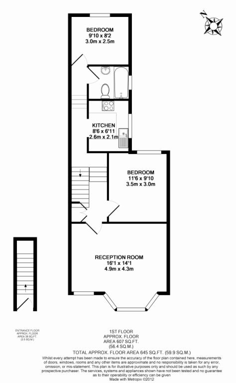 Dollis Road, Finchley floorplan