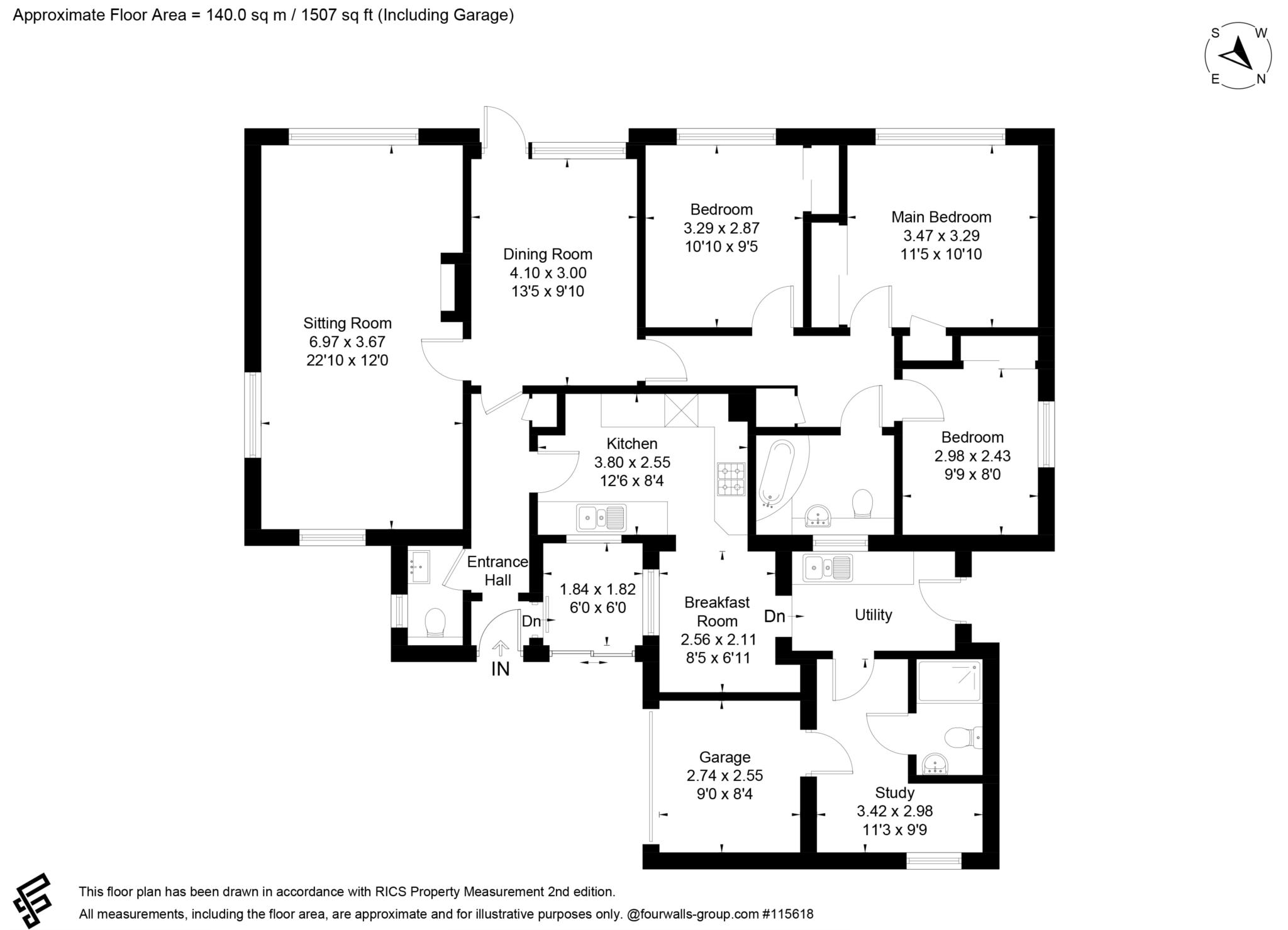 8, The Garlings, Marlborough floorplan