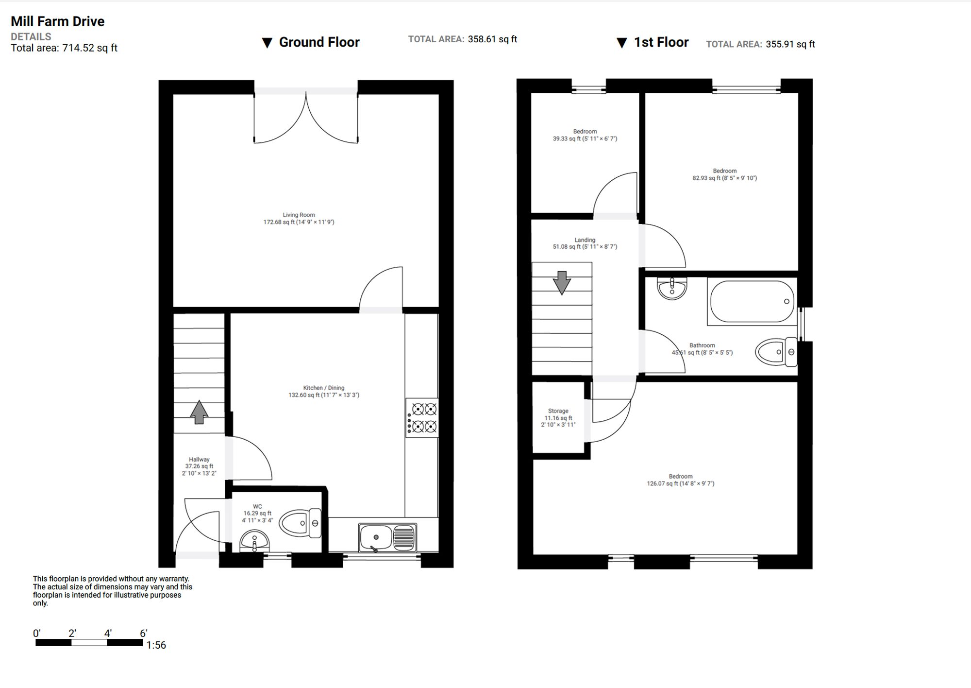 103 Mill Farm Drive, Alfreton floorplan