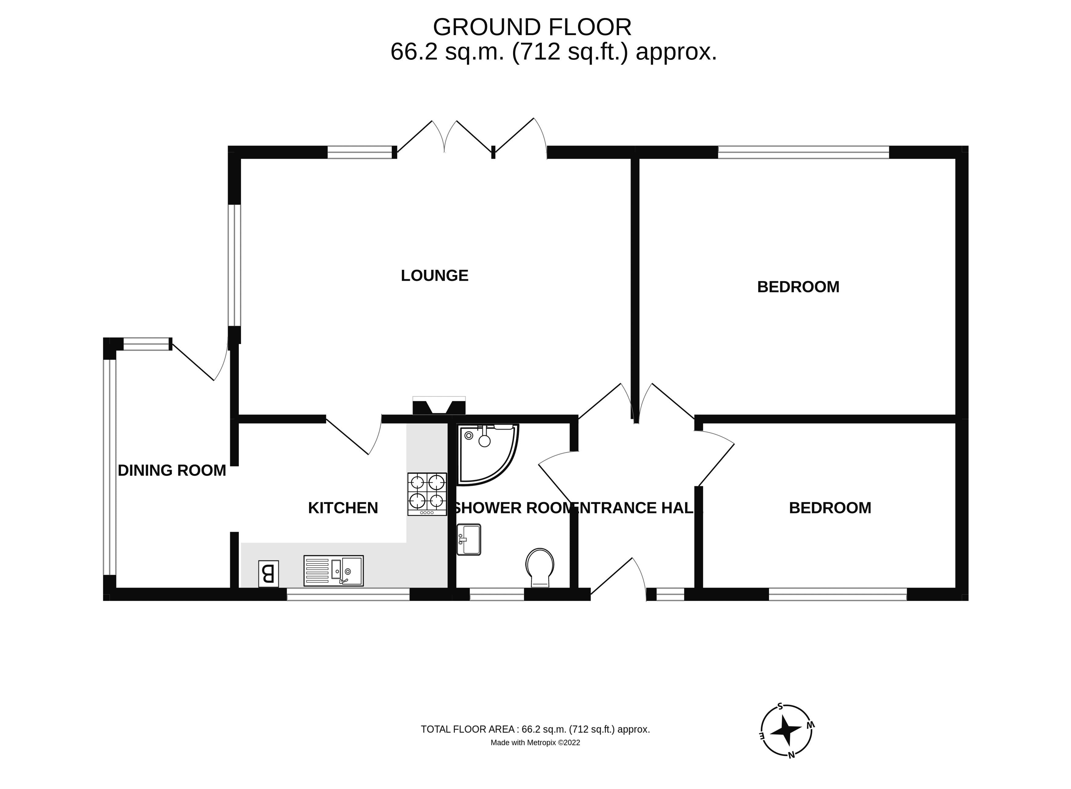 Gibson Road, Paignton TQ4, 2 bedroom detached bungalow for sale