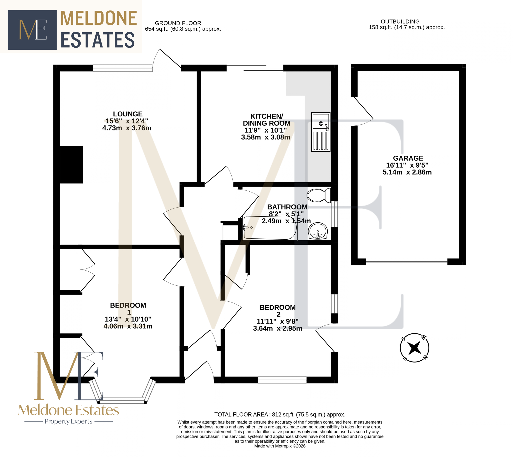 10 Mount Avenue, Caterham floorplan
