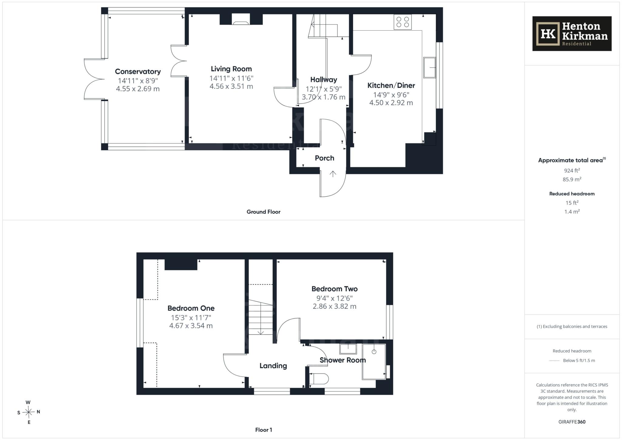 48, Salesbury Drive, Billericay floorplan