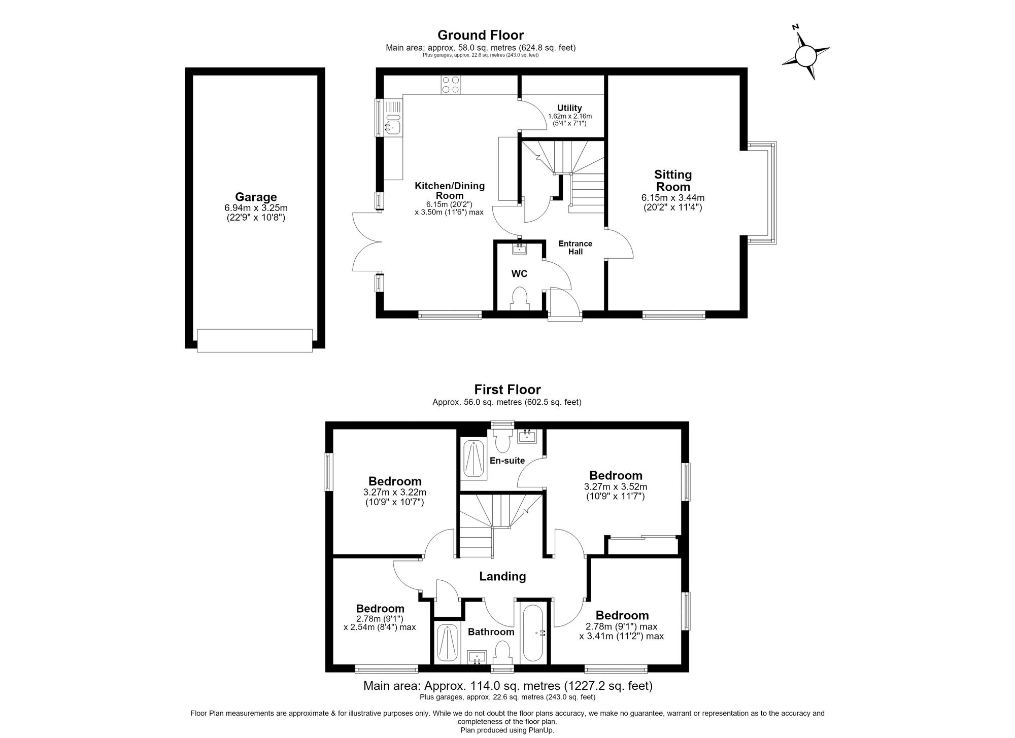15 Tiger Moth Way, Henlow floorplan