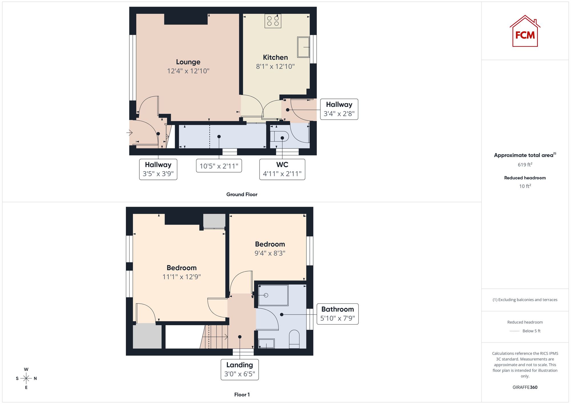 38 Ennerdale Terrace, Whitehaven floorplan