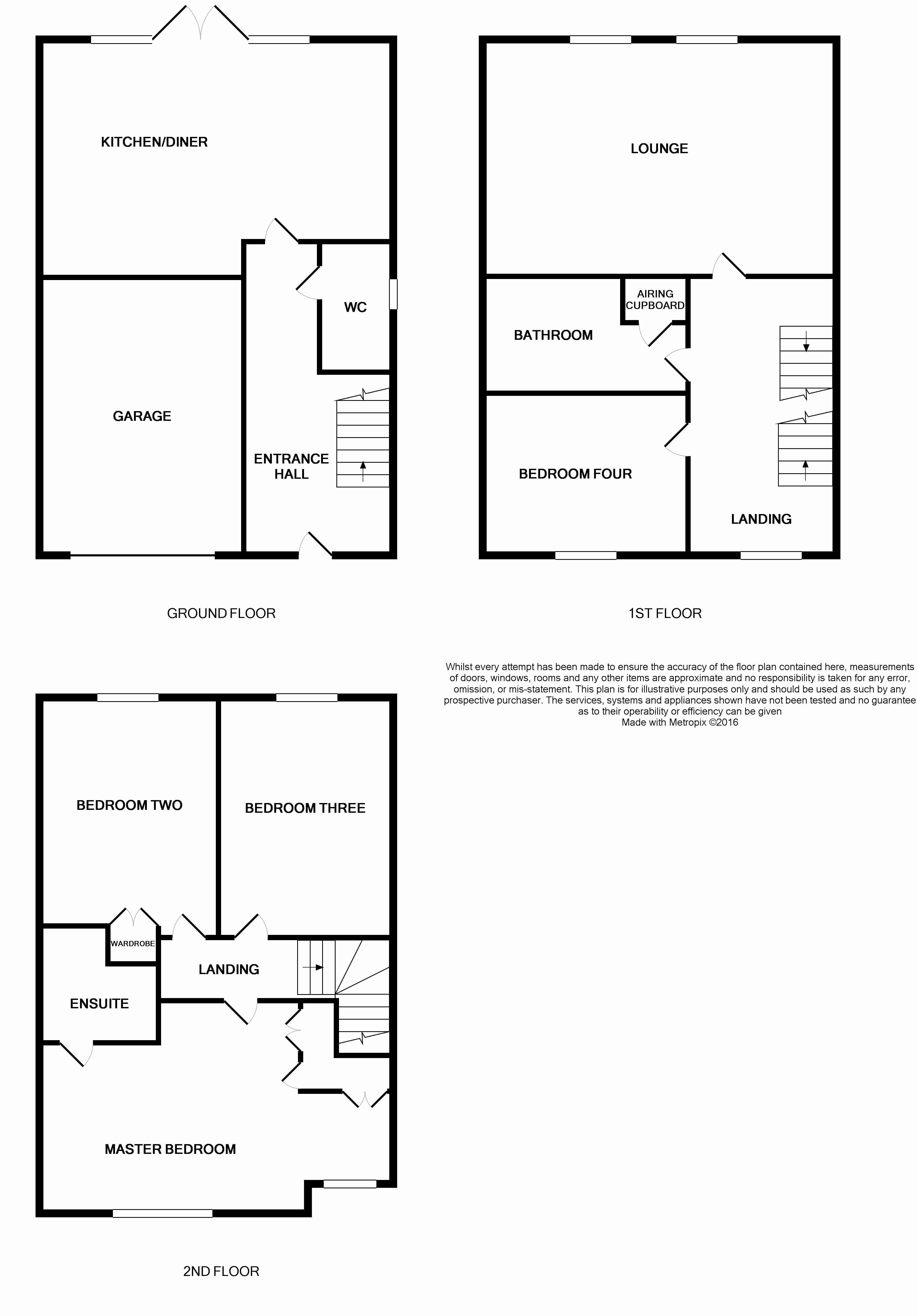 6, Golden Hill, Weston floorplan