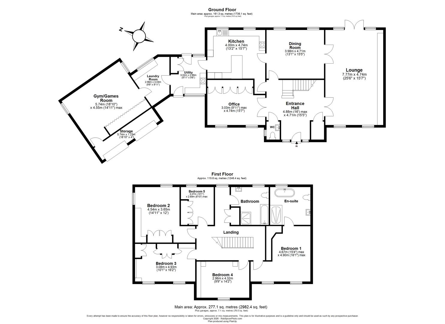1, Brook Lane, Bedford floorplan