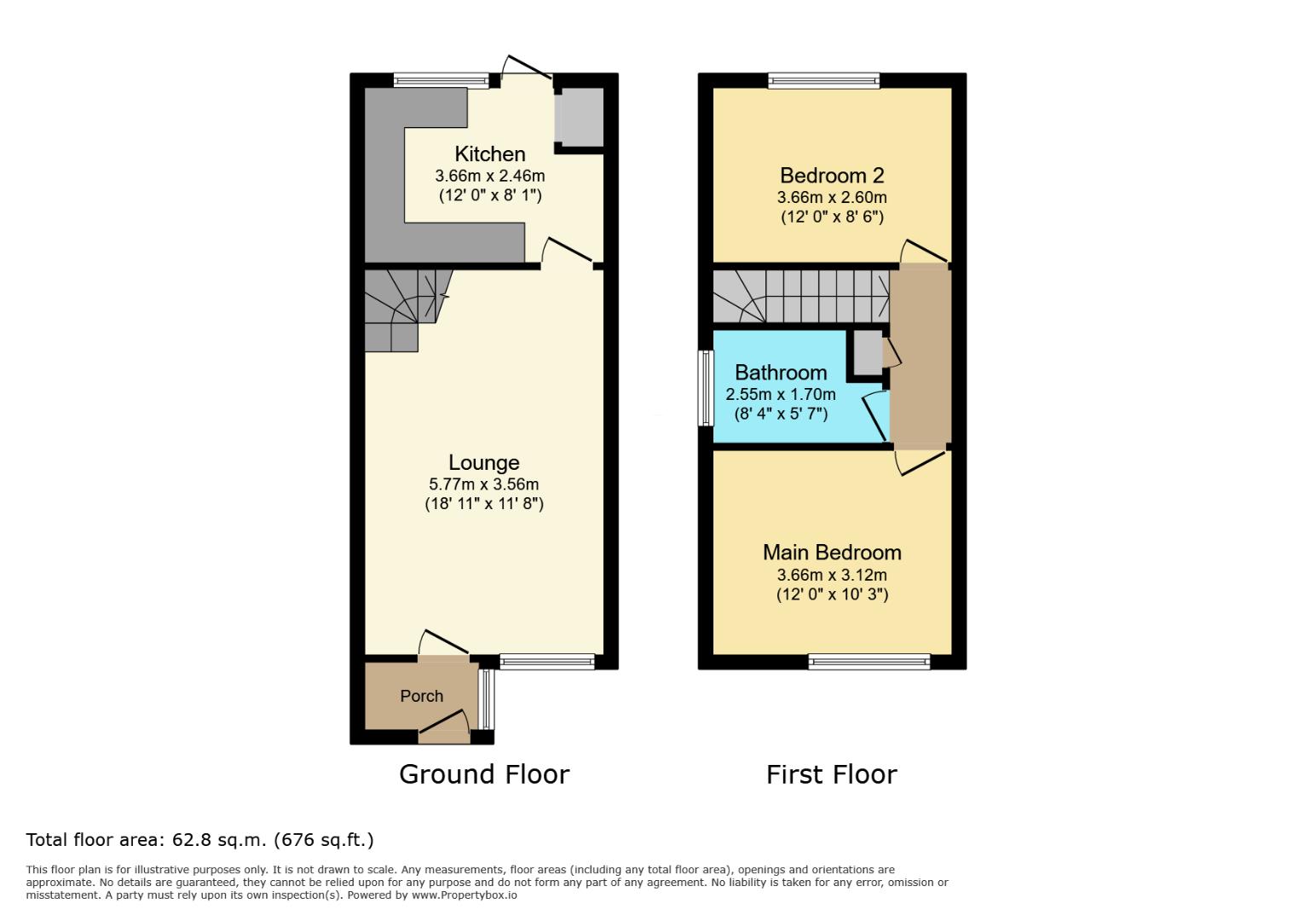 7, Durham Close, Manchester floorplan
