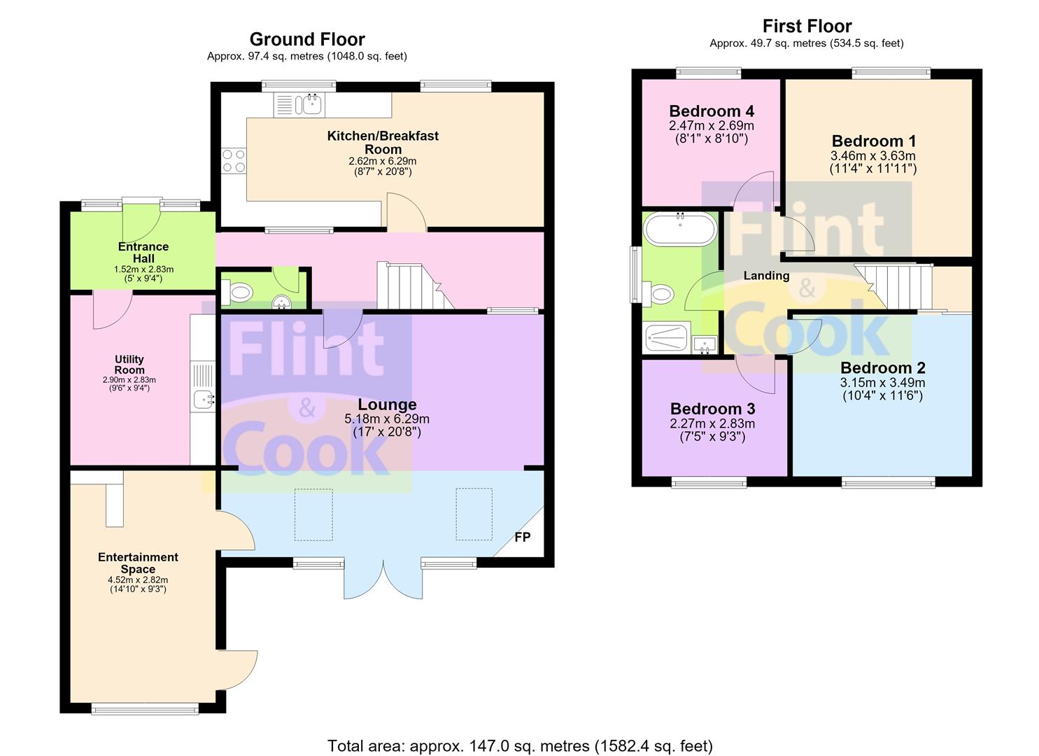 Dry Thistle Close, Bromyard floorplan