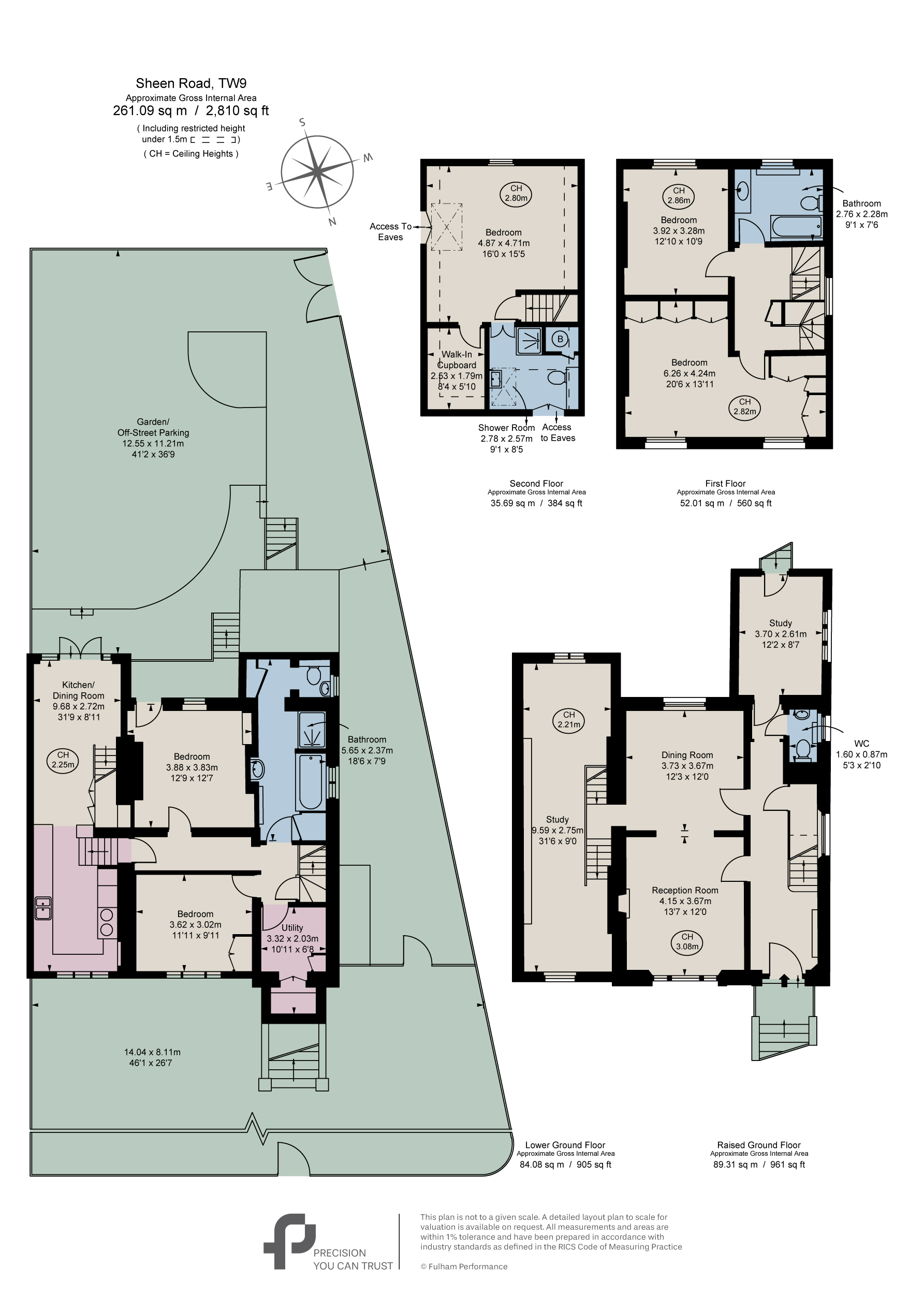147, Sheen Road, Richmond floorplan