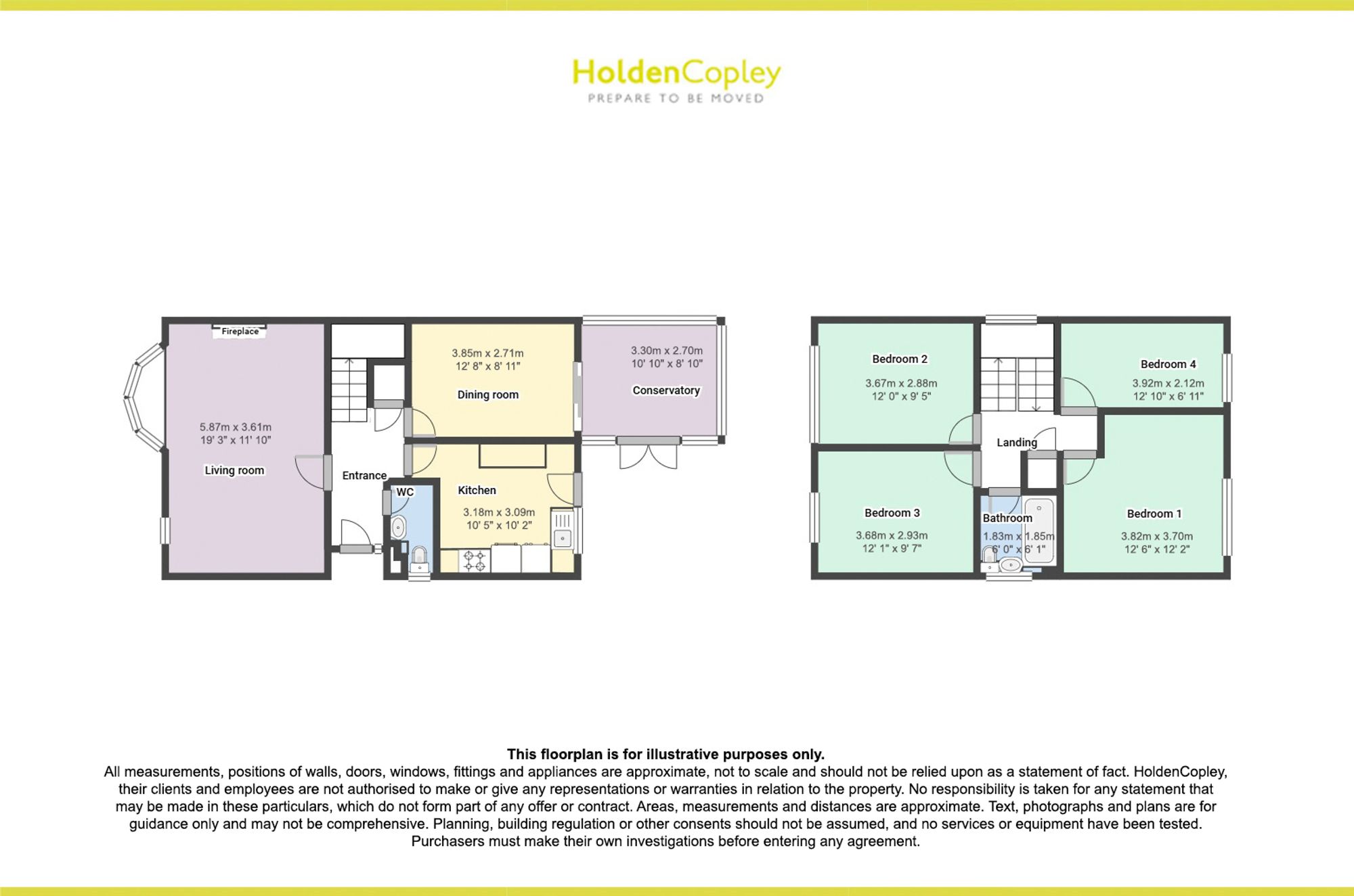 31 Borrowdale Drive, Nottingham floorplan