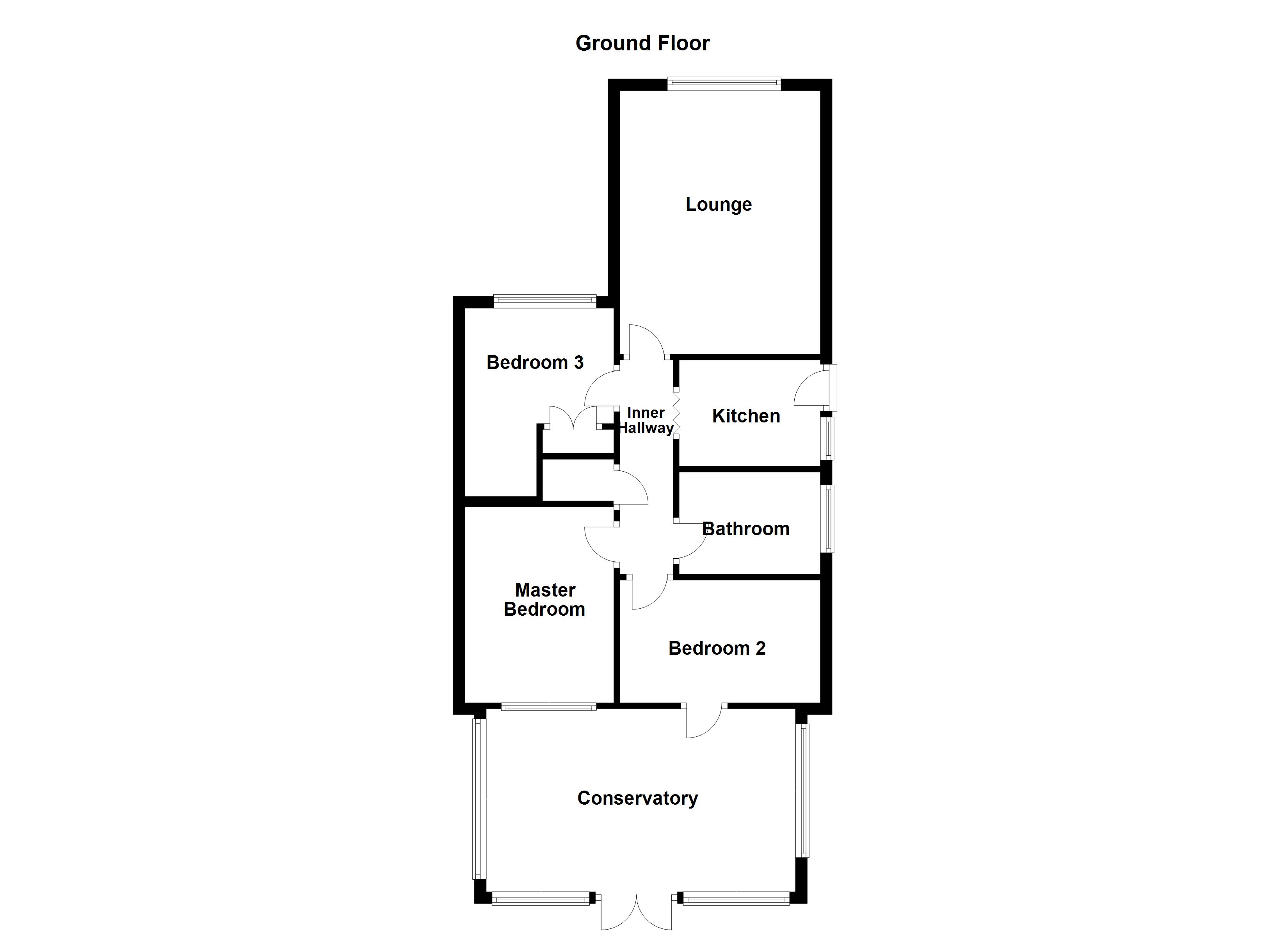 3 Bedrooms Detached bungalow for sale in Haldane Crescent, Pinders Heath, Wakefield WF1