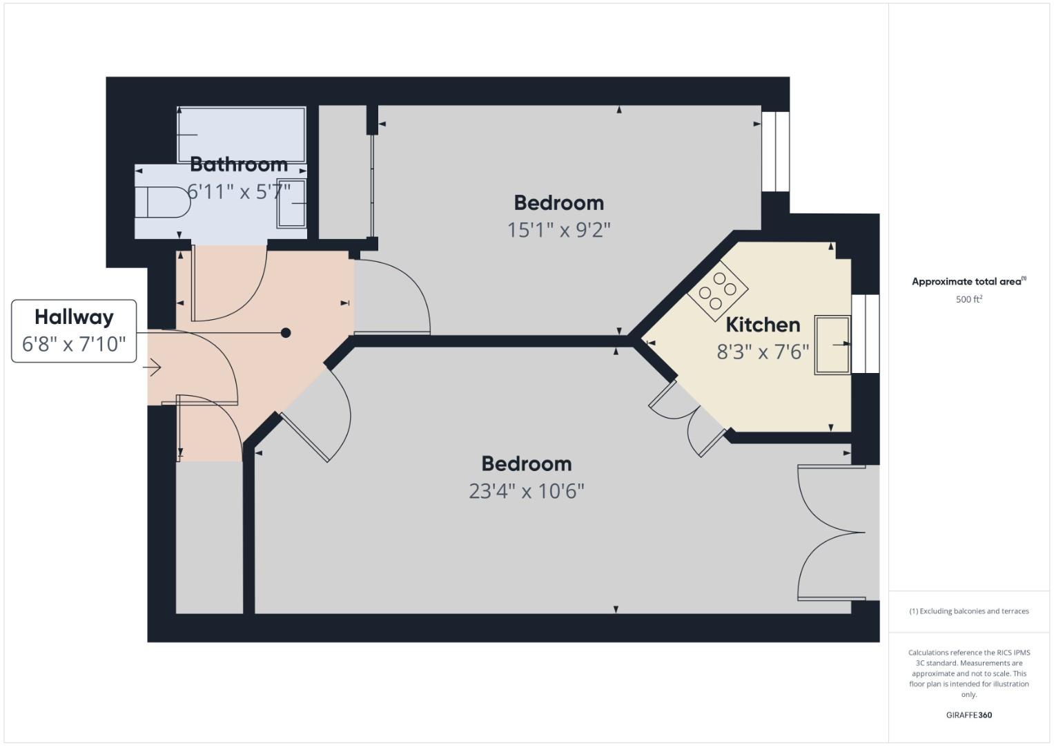 28 Sutton Court, Beech Street, Bradford floorplan
