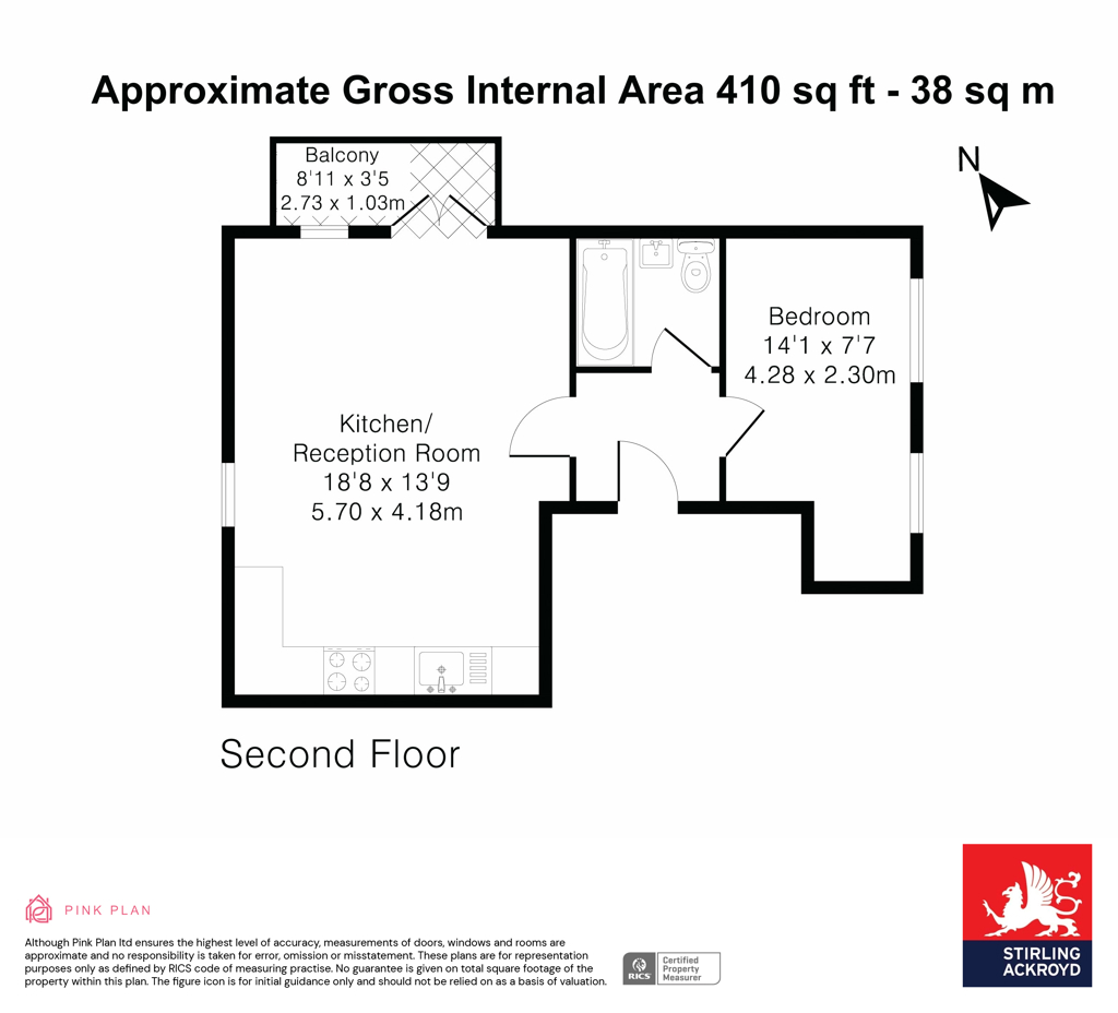 Leigham Court Road, Streatham Hill, SW16 floorplan