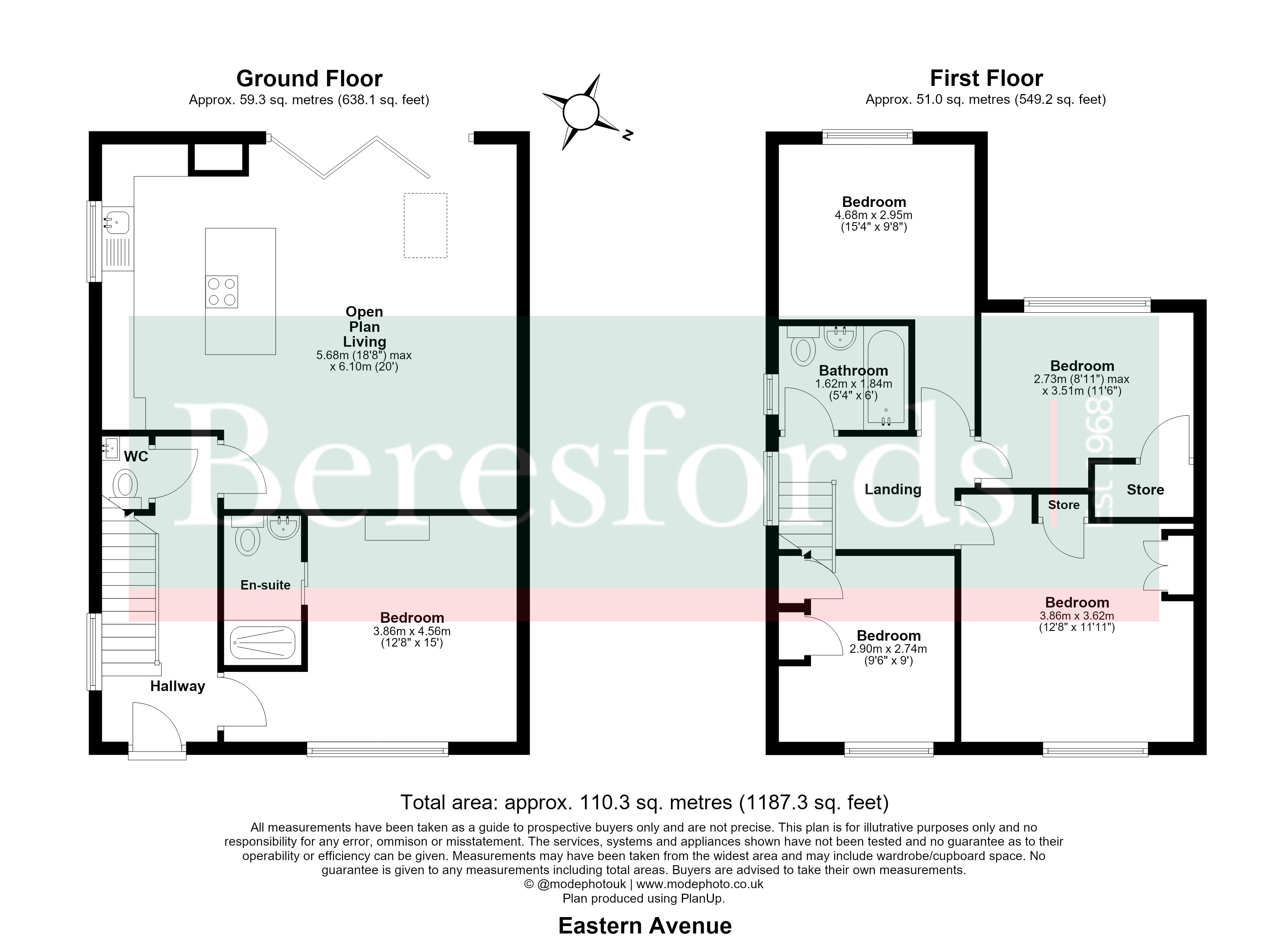 8, Eastern Avenue, South Ockendon floorplan