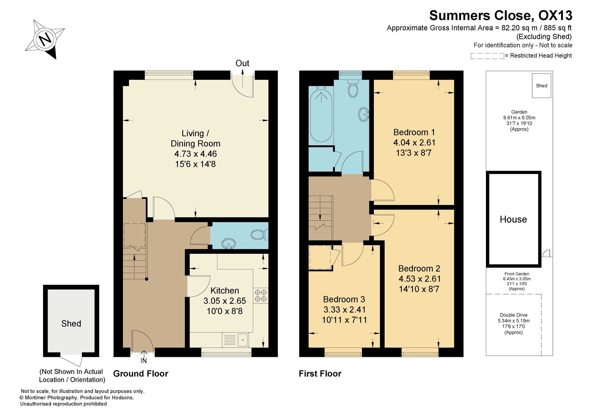 9 Summers Close, Abingdon floorplan