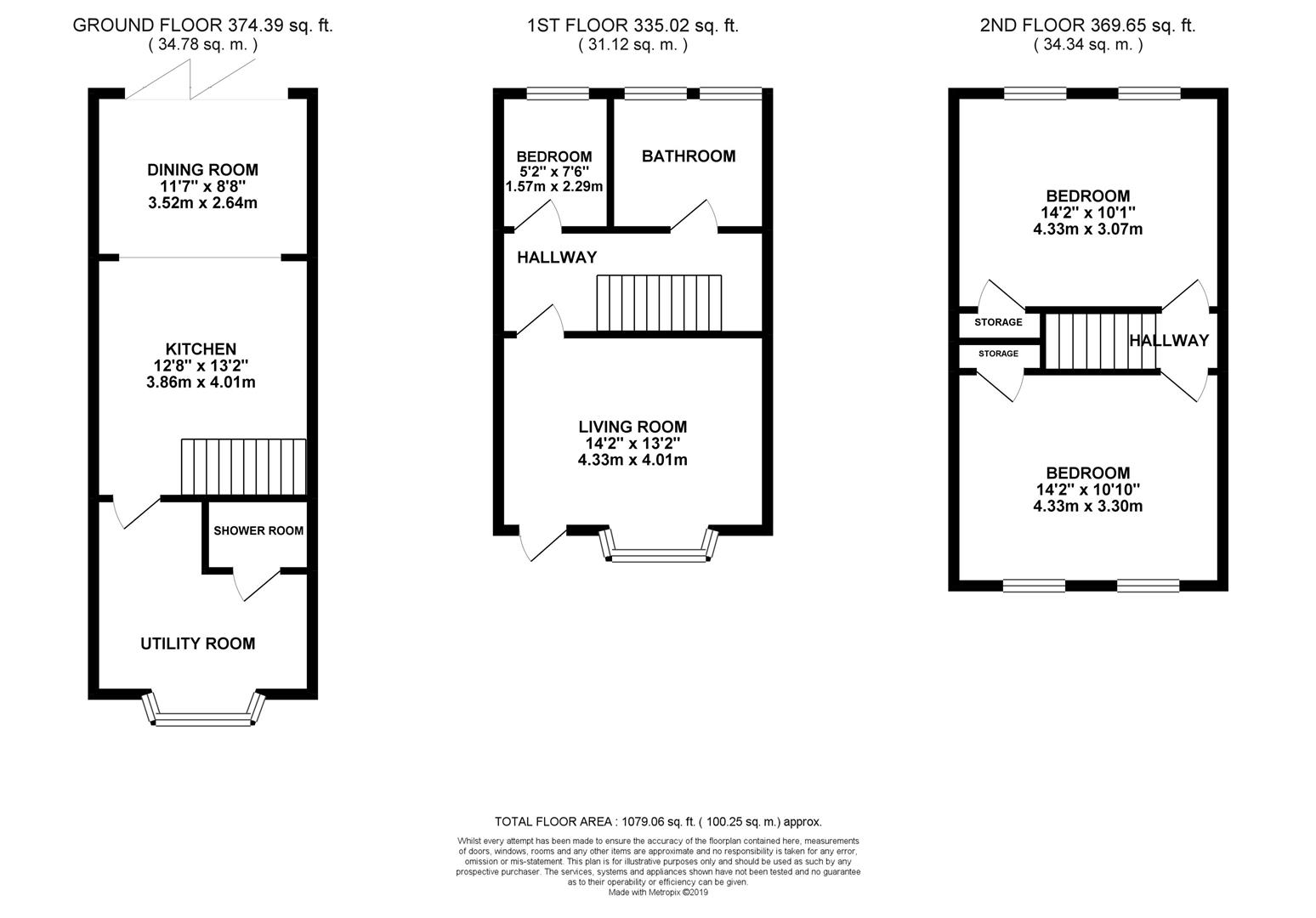 3 Bedrooms Terraced house for sale in Harold Road, Hastings TN35