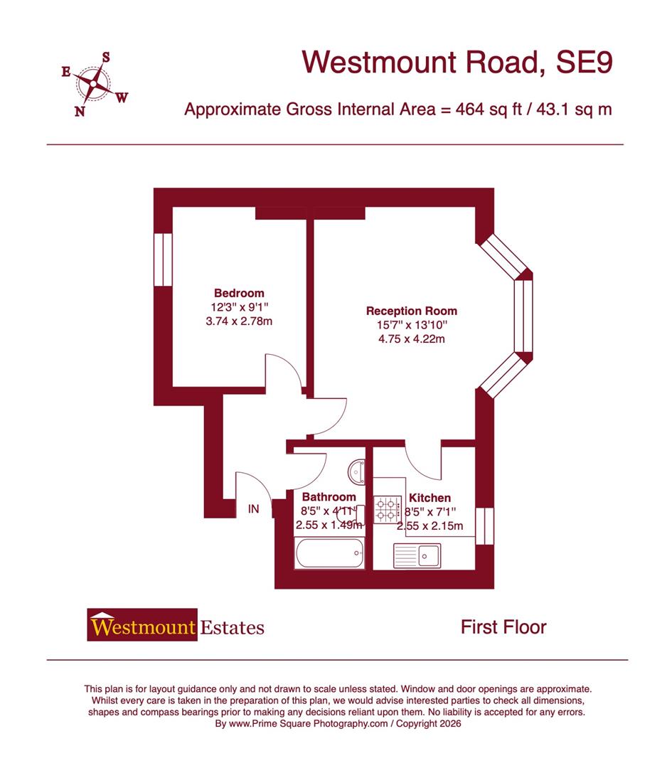 36C, Westmount Road, London floorplan