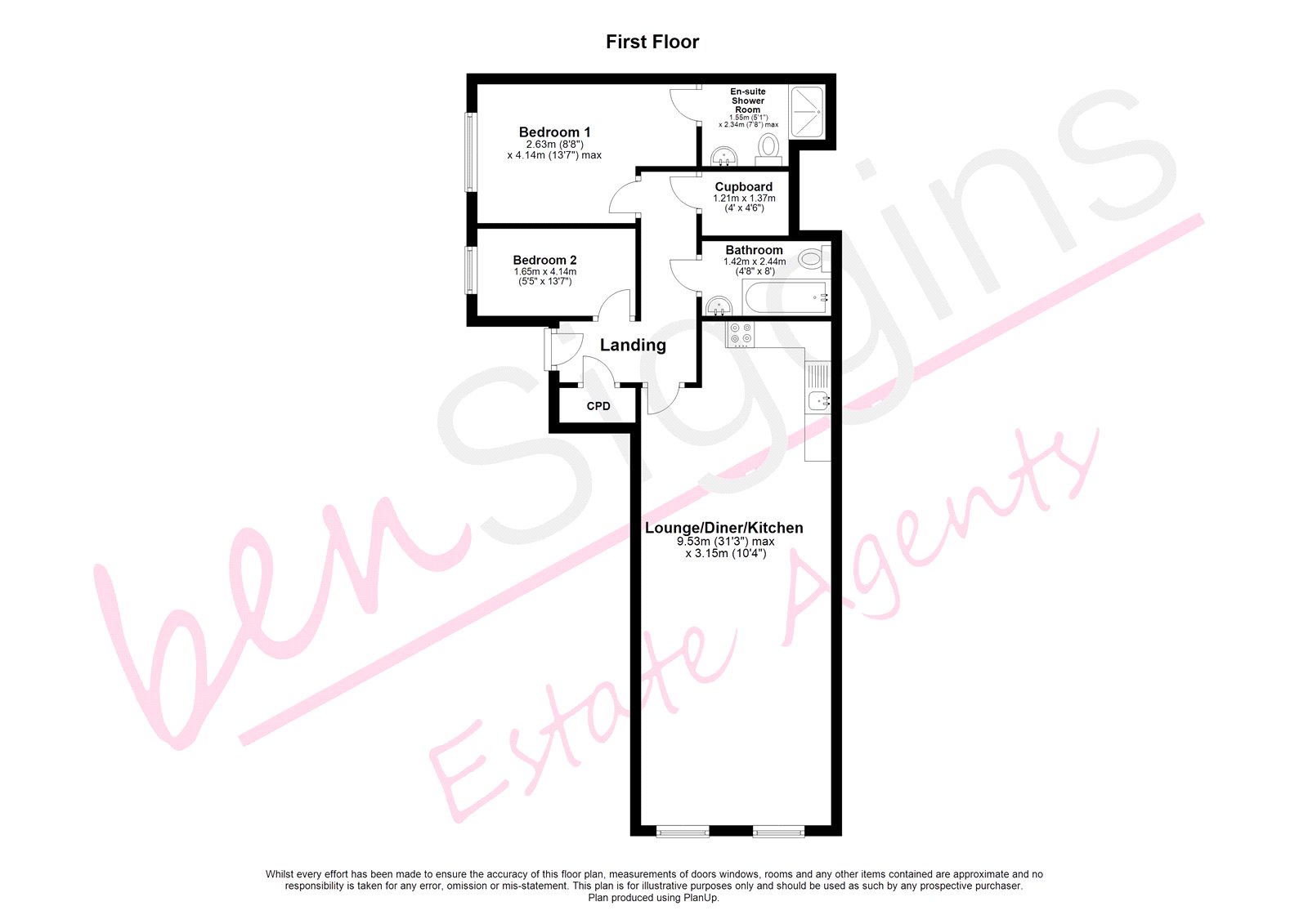 2 Bedrooms Flat for sale in Flat 2, 1-27 St. Faiths Street, Maidstone, Kent ME14