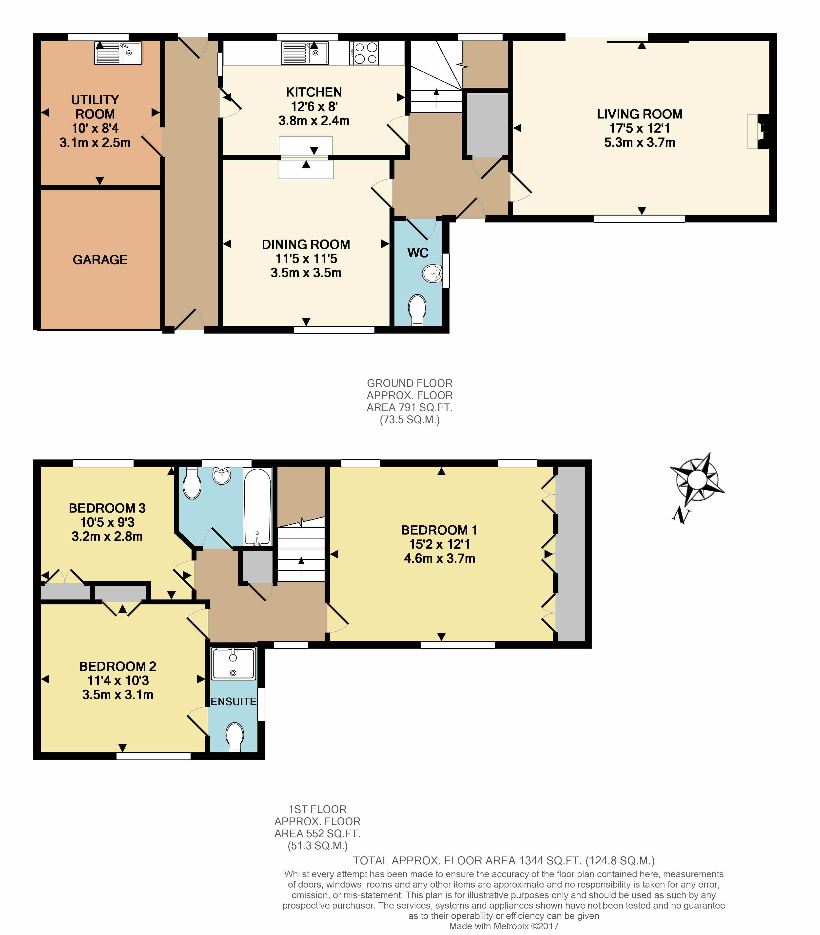 3 Bedrooms Detached house to rent in Shelvers Way, Tadworth KT20