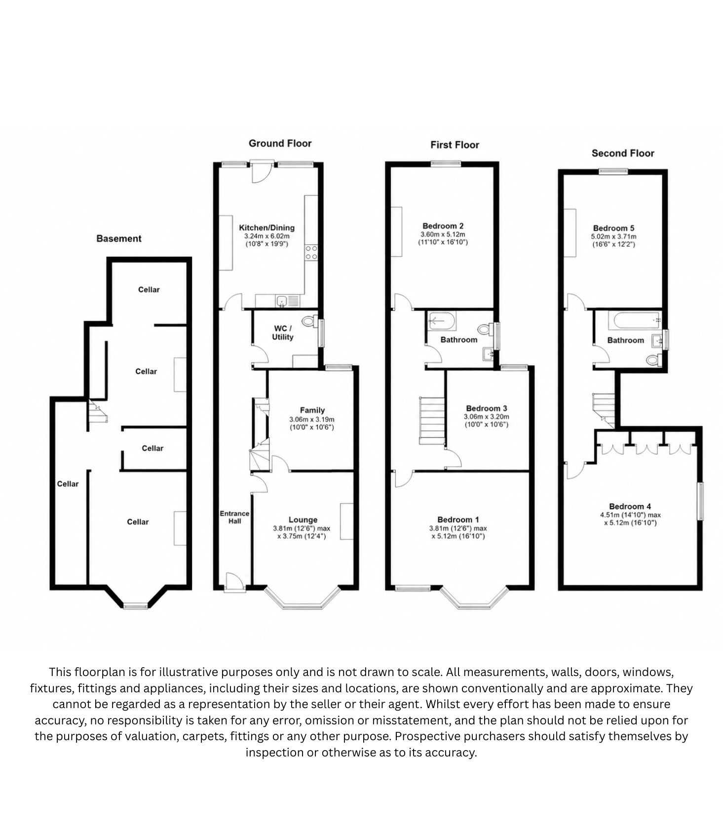 41, Norwood Road, Manchester floorplan