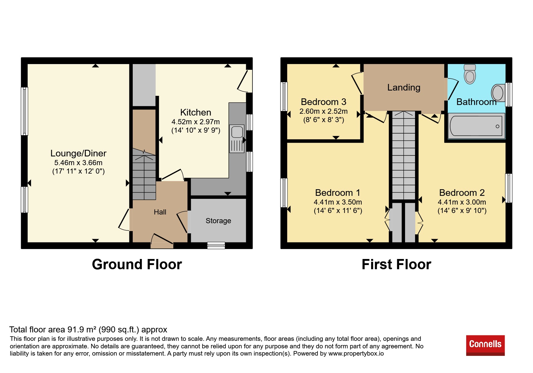 2c, Hardy Road, Wednesbury floorplan