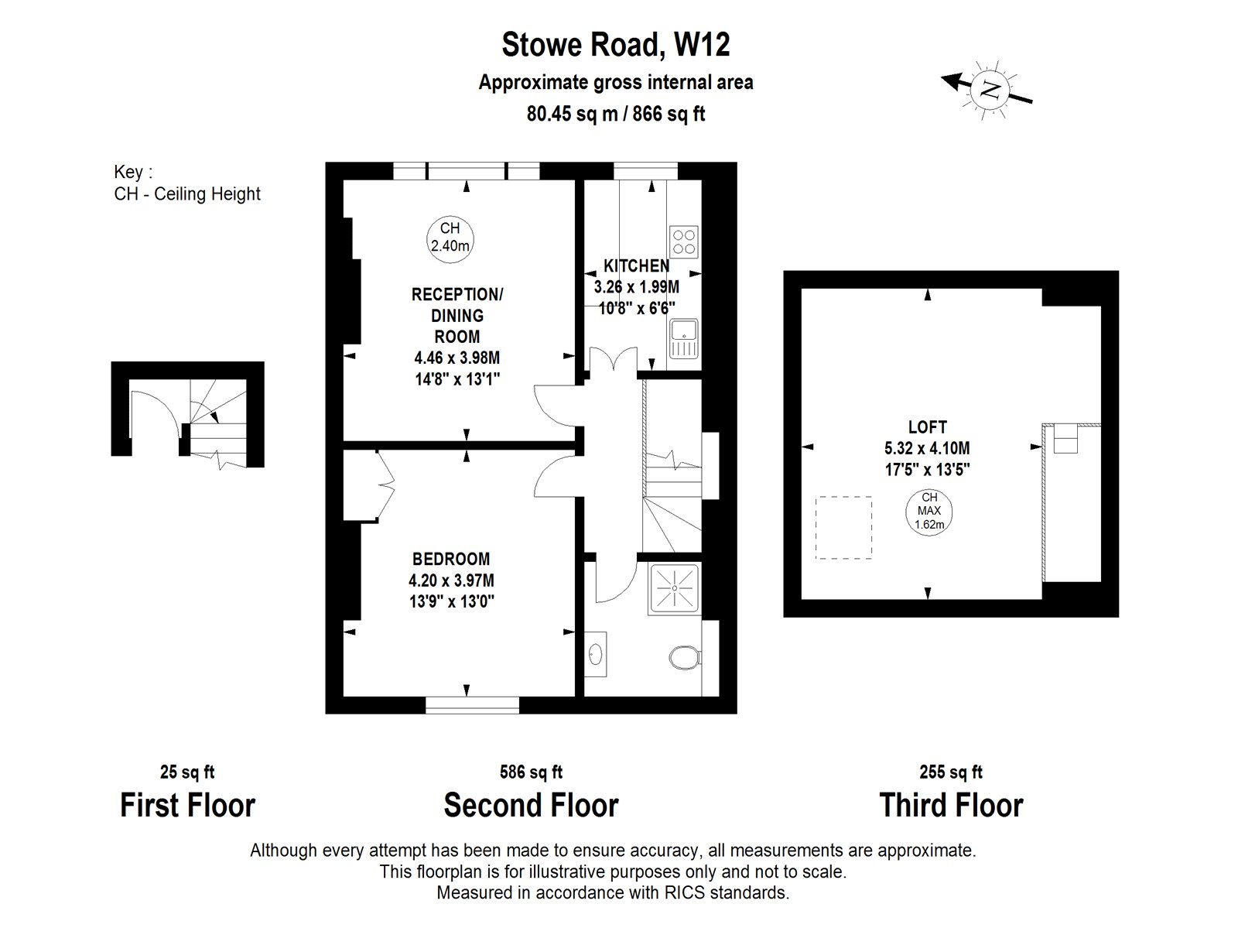 SFF, 8, Stowe Road, London floorplan