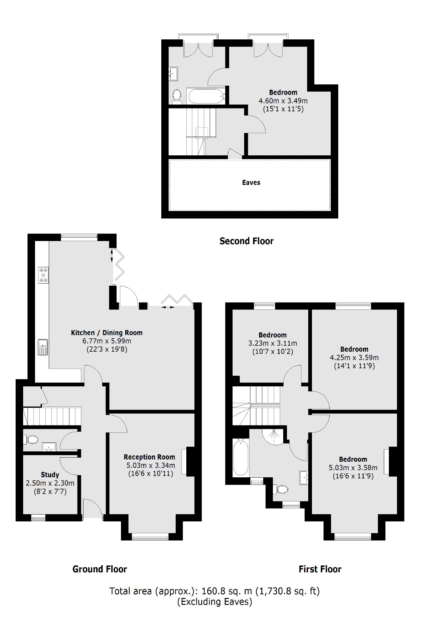 25, Orchard Road, St Margarets floorplan