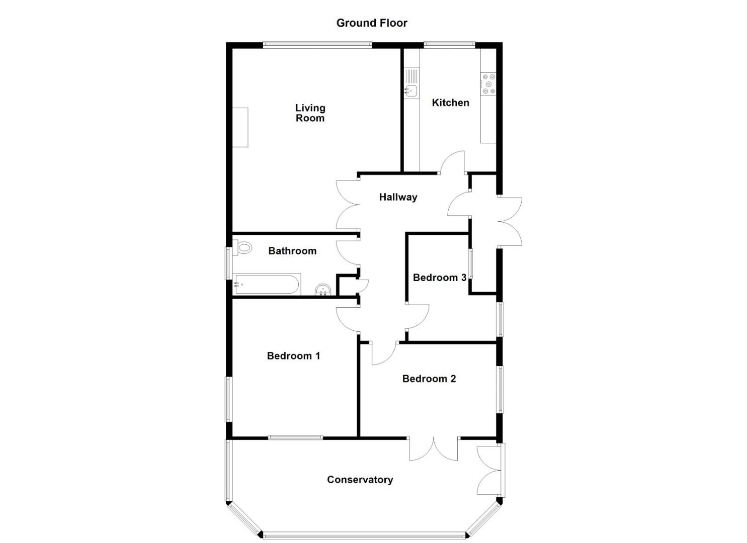 Holmefield, Upsall Road, Thirsk floorplan