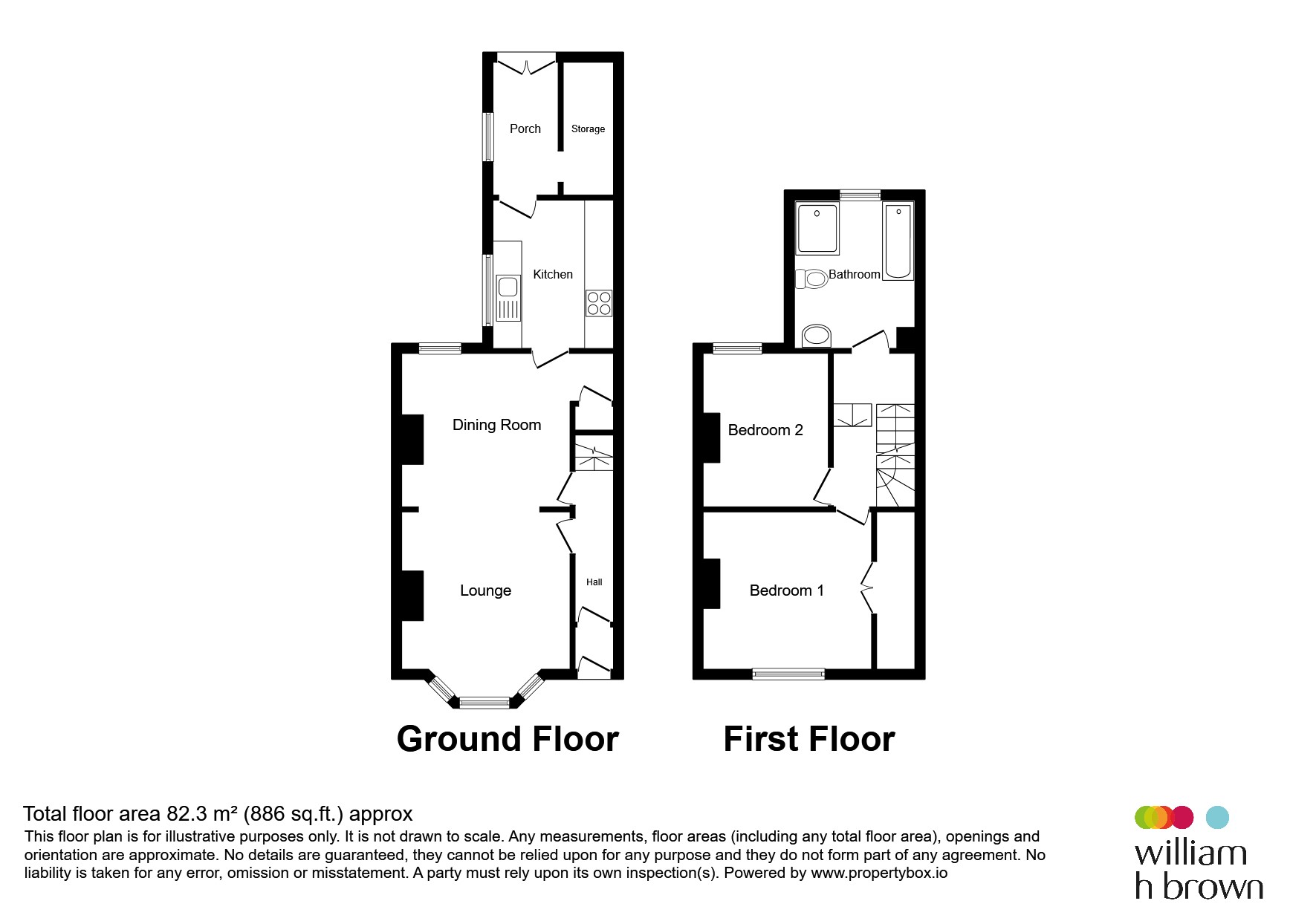 26, Clough Road, Hull floorplan