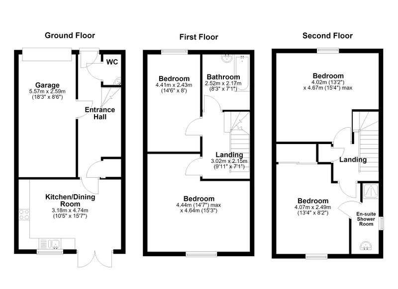 26, Wilson Grove, Barnsley floorplan