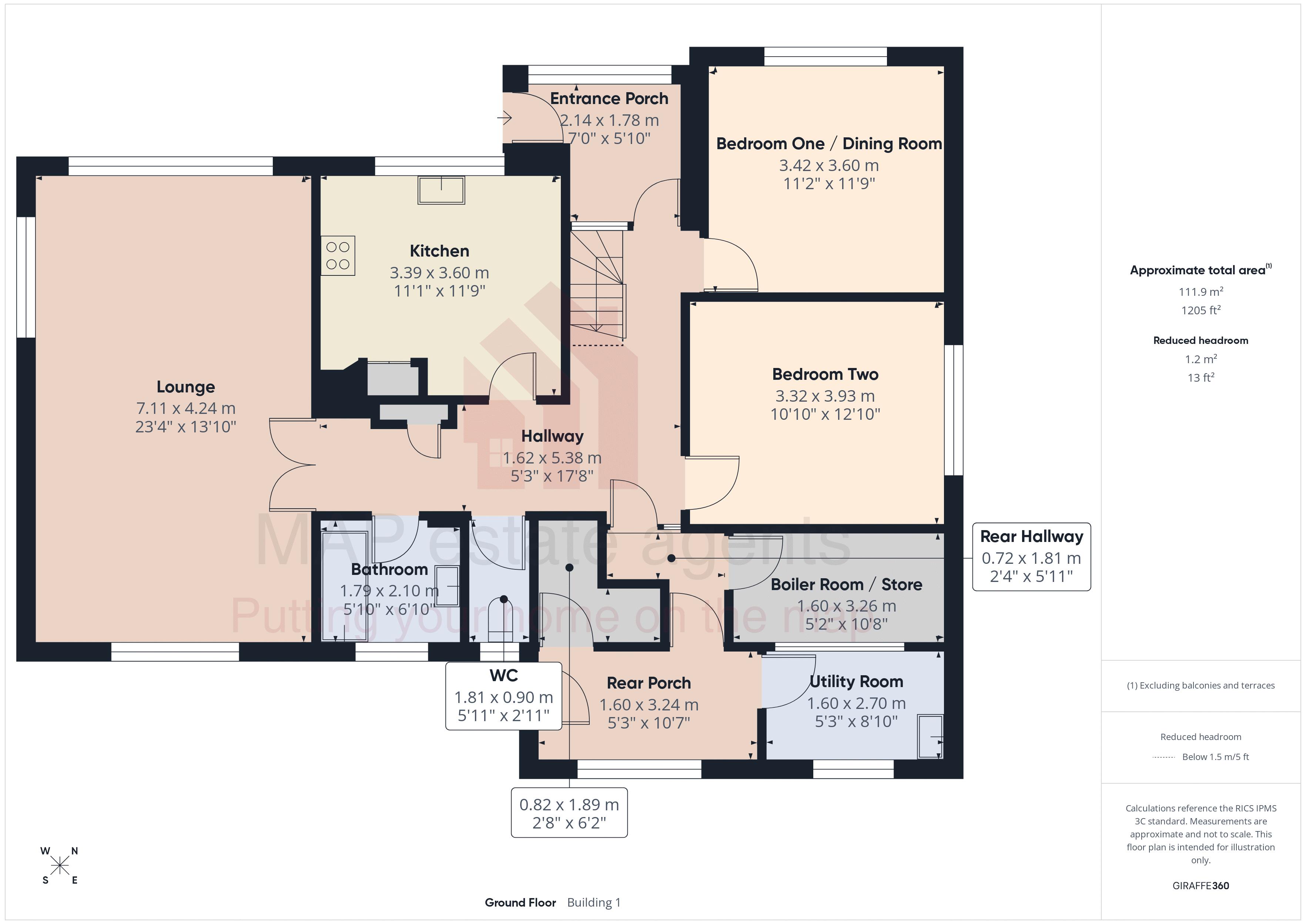 Waverley, 22, Mount Ambrose, Redruth floorplan