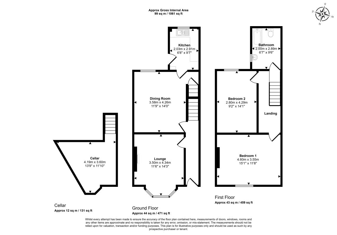 114, Spring Lane, Manchester floorplan