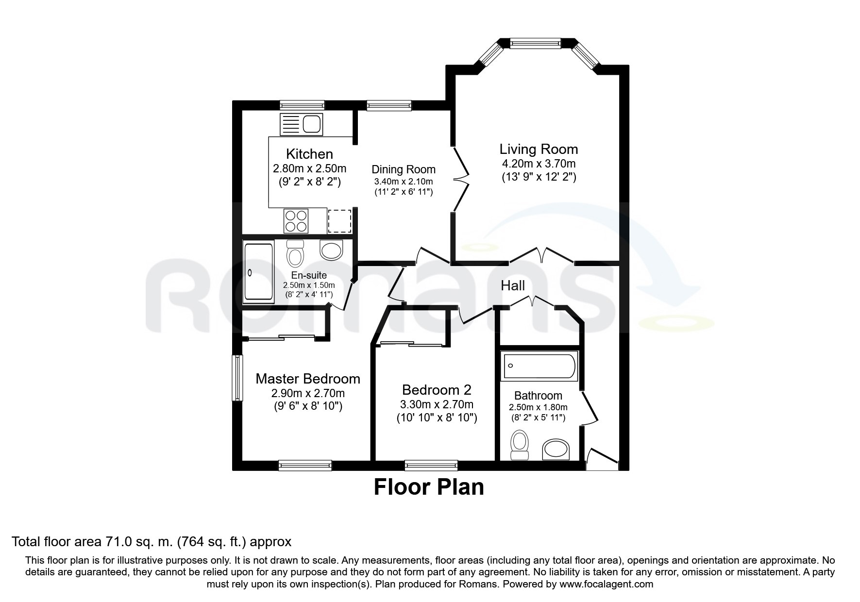 8, Attwood Drive, Reading floorplan