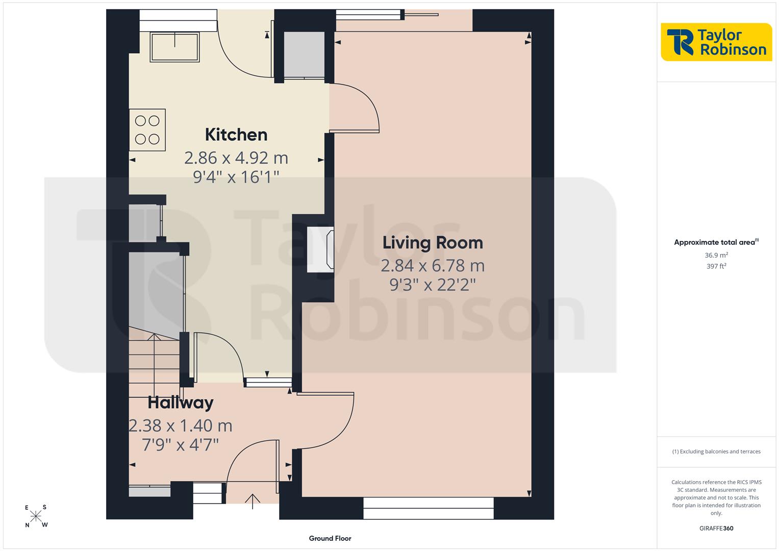 71, Rushetts Road, Crawley floorplan