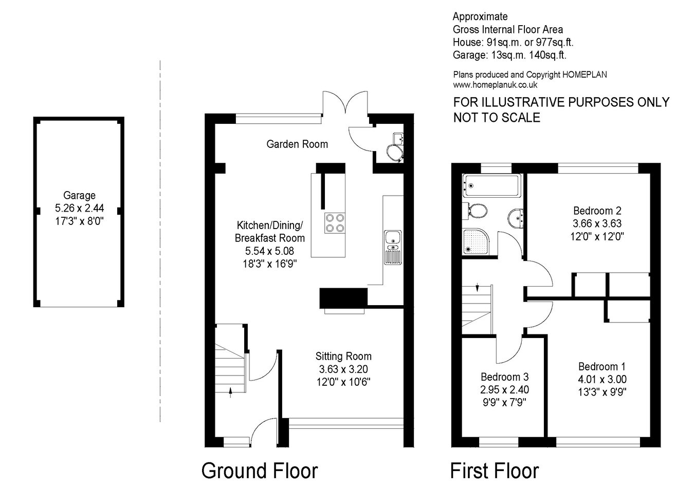 1, Holly Gardens, Lymington floorplan