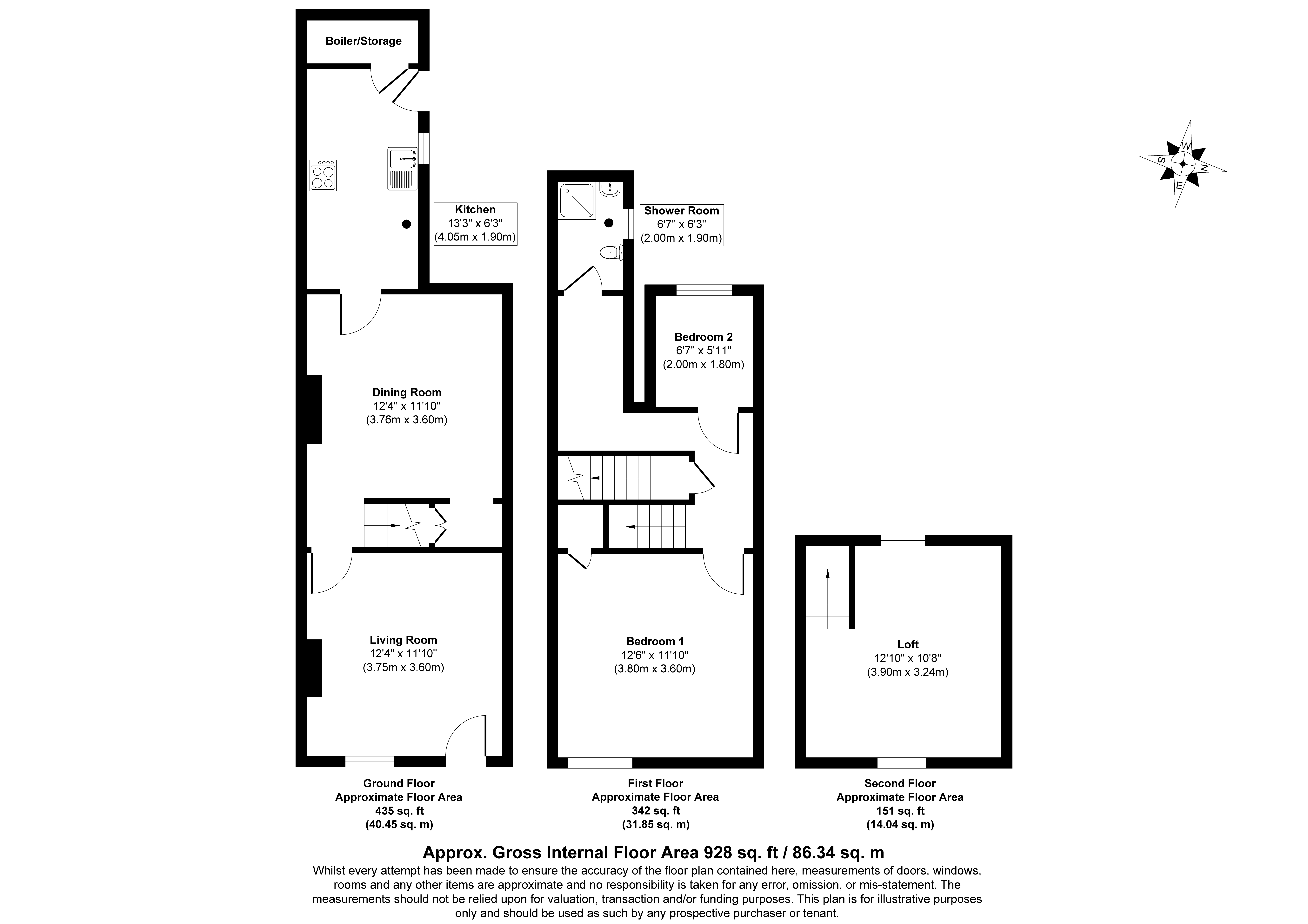 23 Rhodes Cottages, Clowne, 23 Rhodes Cottages, Clowne, Chesterfield floorplan