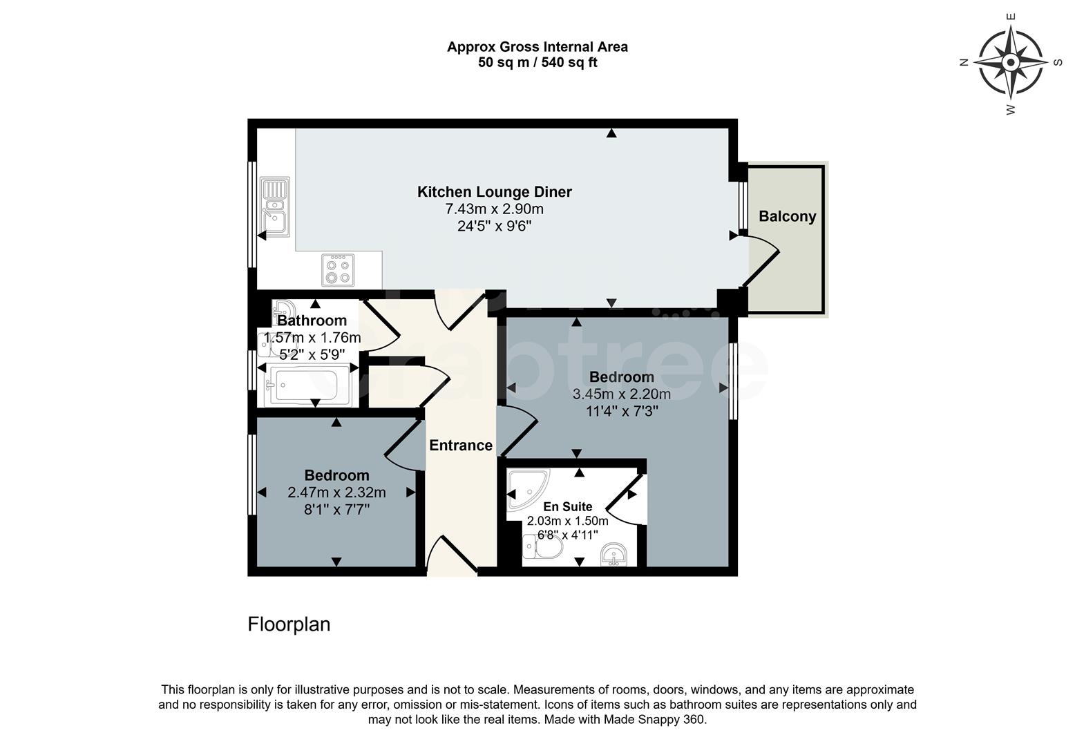 Jim Driscoll Way, Cardiff floorplan