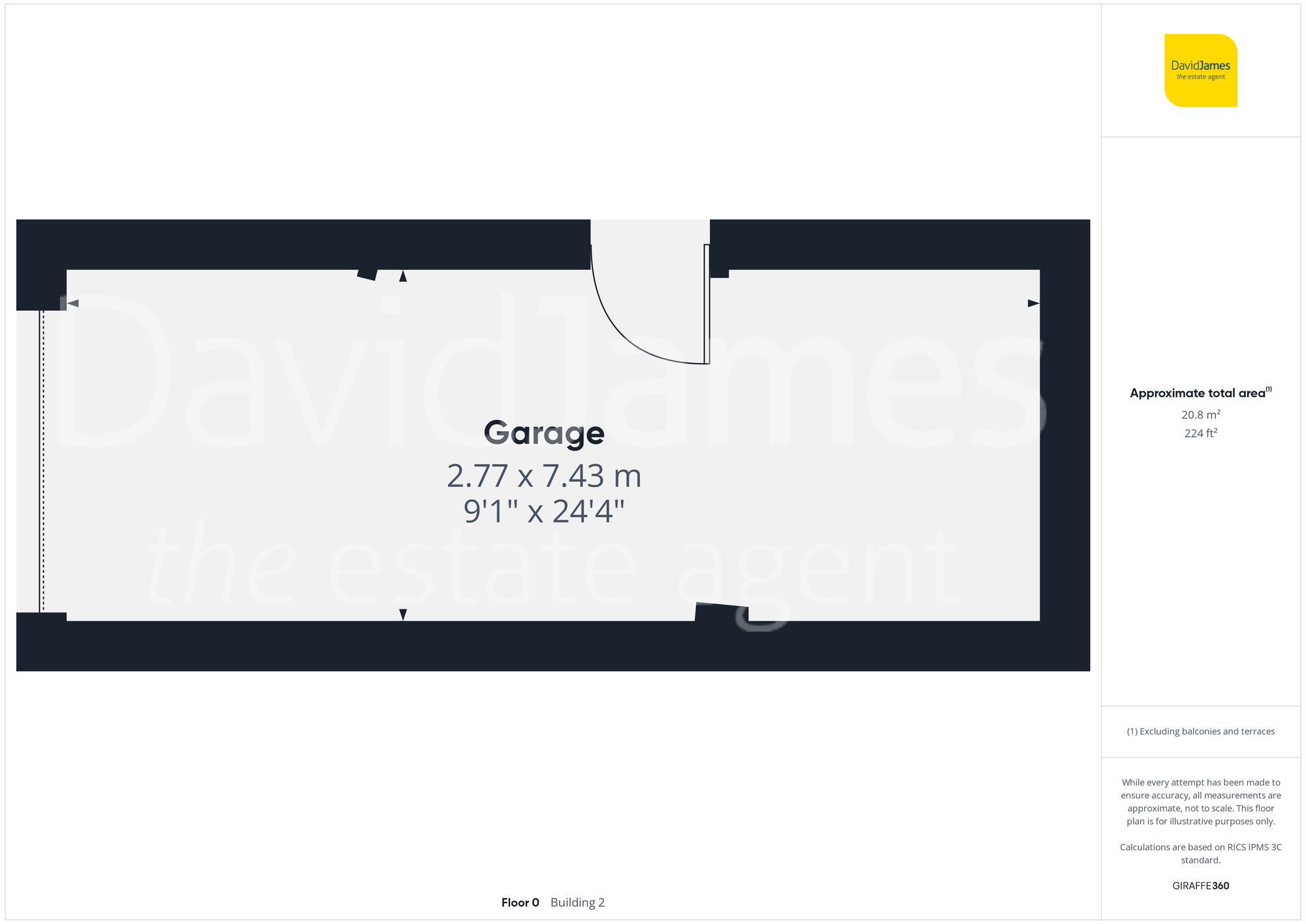 4 The Grove, Nottingham floorplan