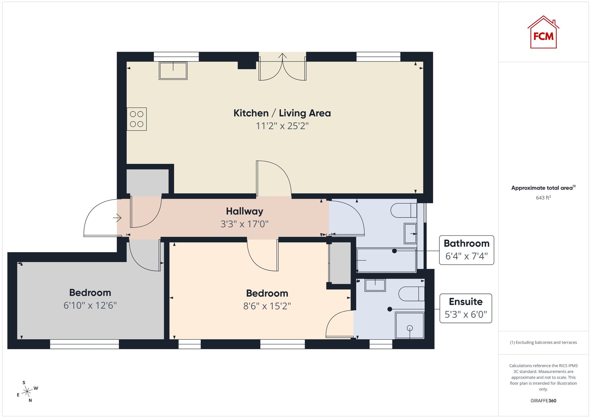 19 Admiral Close, Workington floorplan