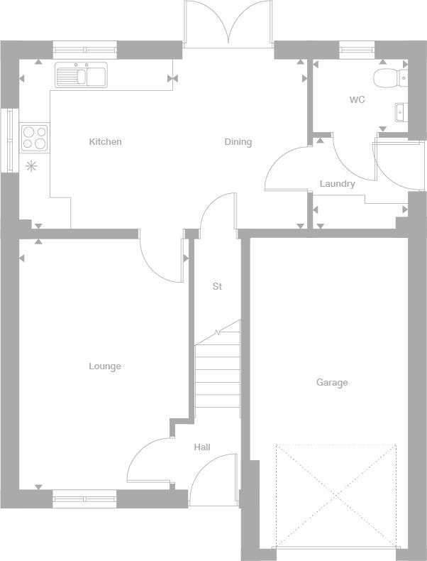 53, Higher Lane, Rainford, St Helens floorplan