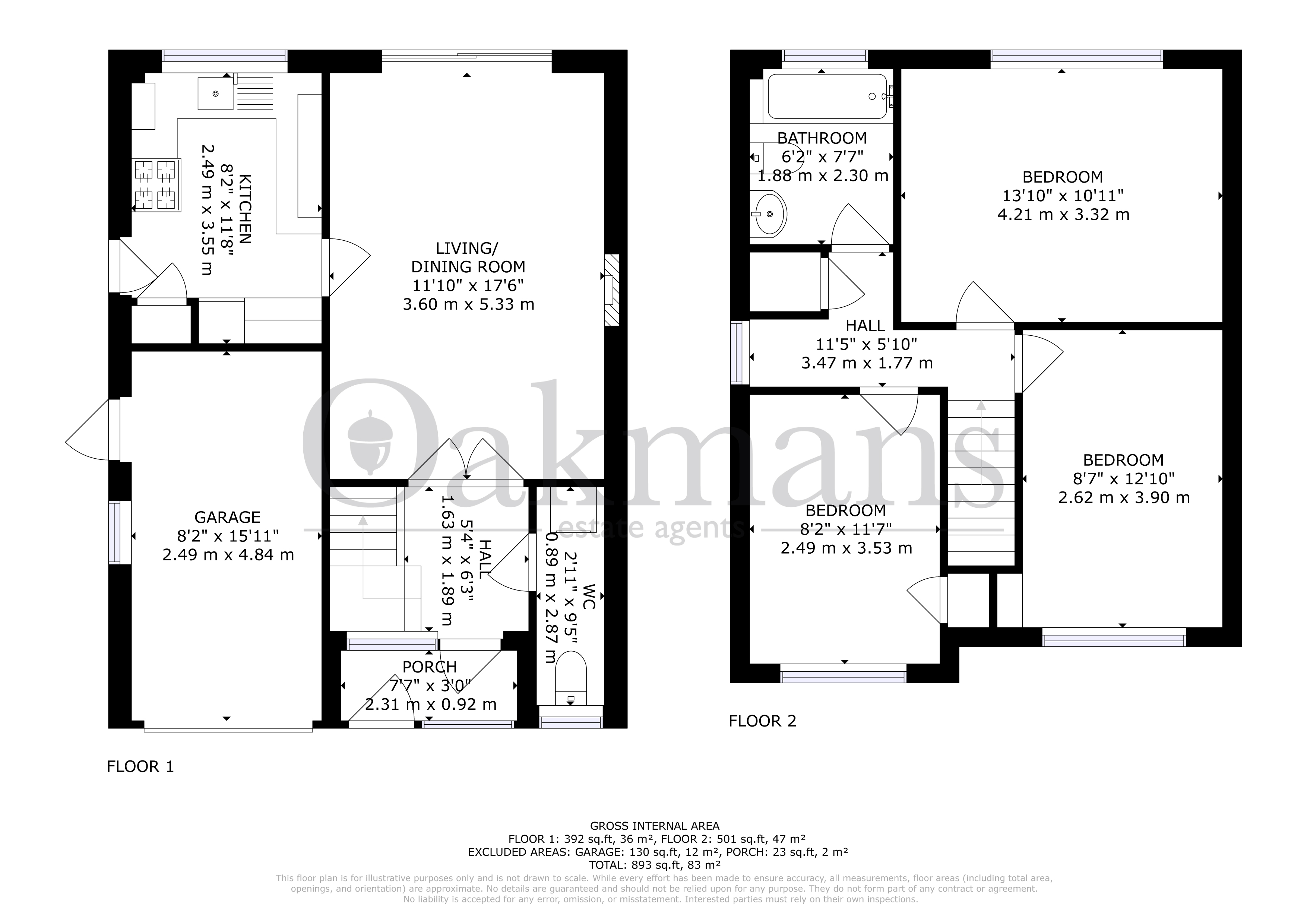 5, South Road, Birmingham floorplan