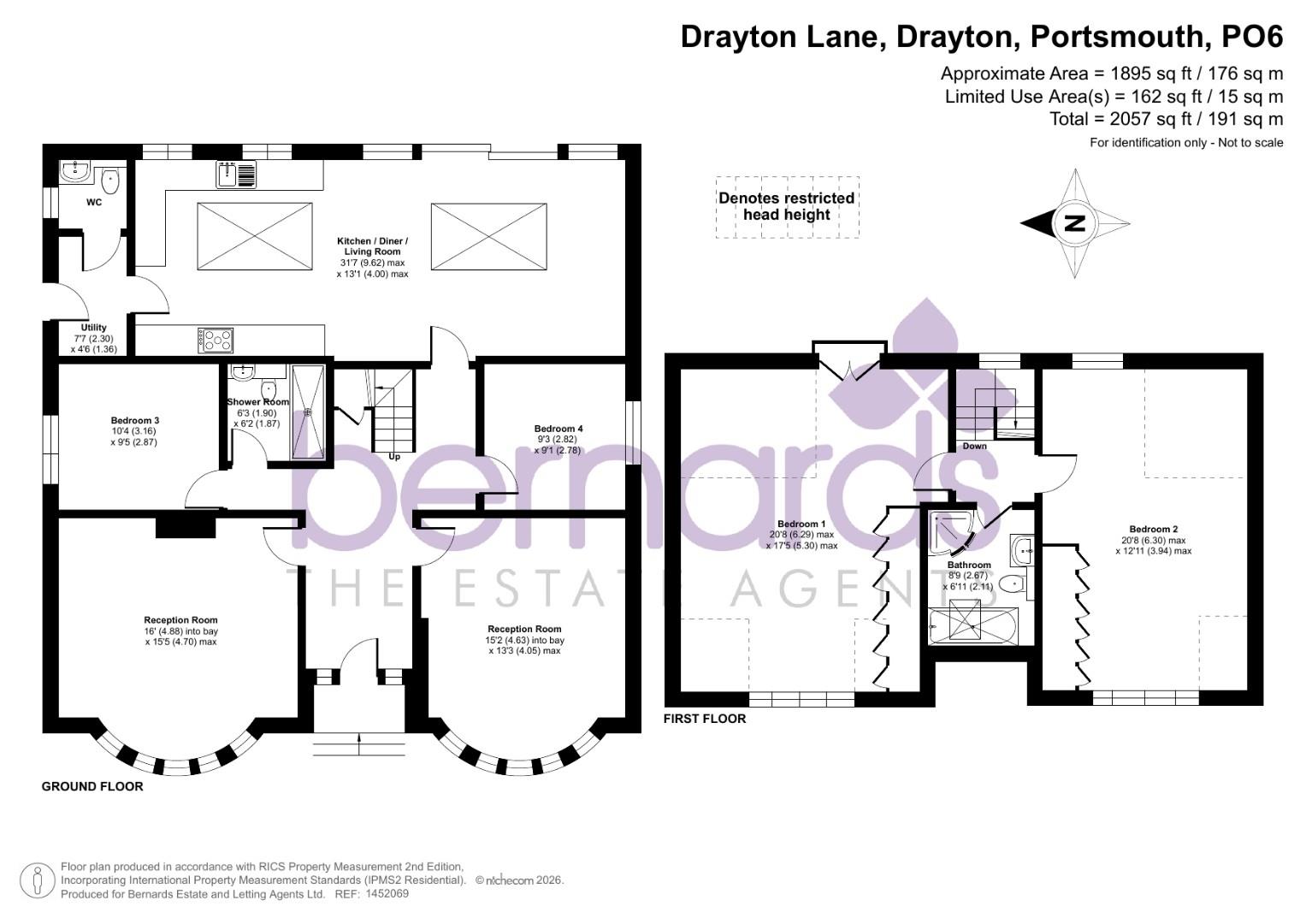 43, Drayton Lane, Portsmouth floorplan