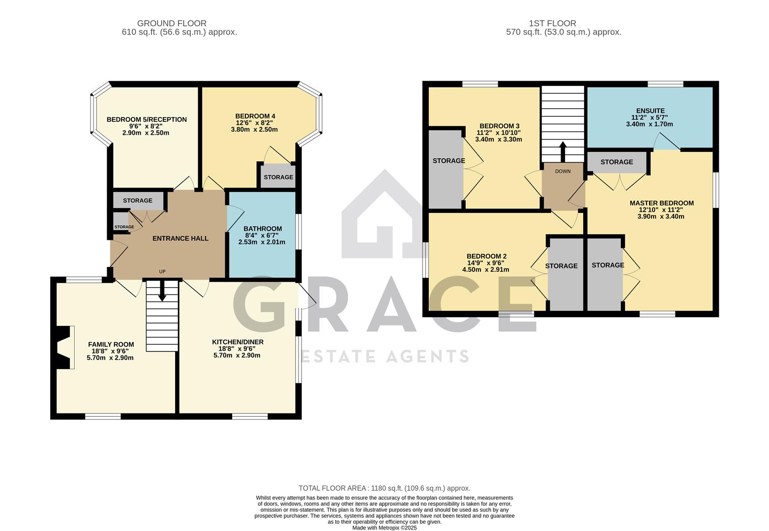 36, Blue Road, Colchester floorplan