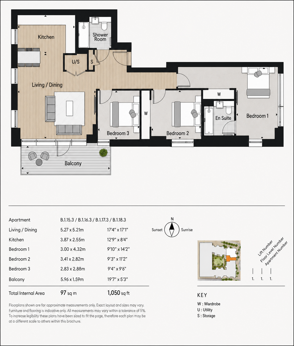 172, 10 Gasholder Pl, London floorplan