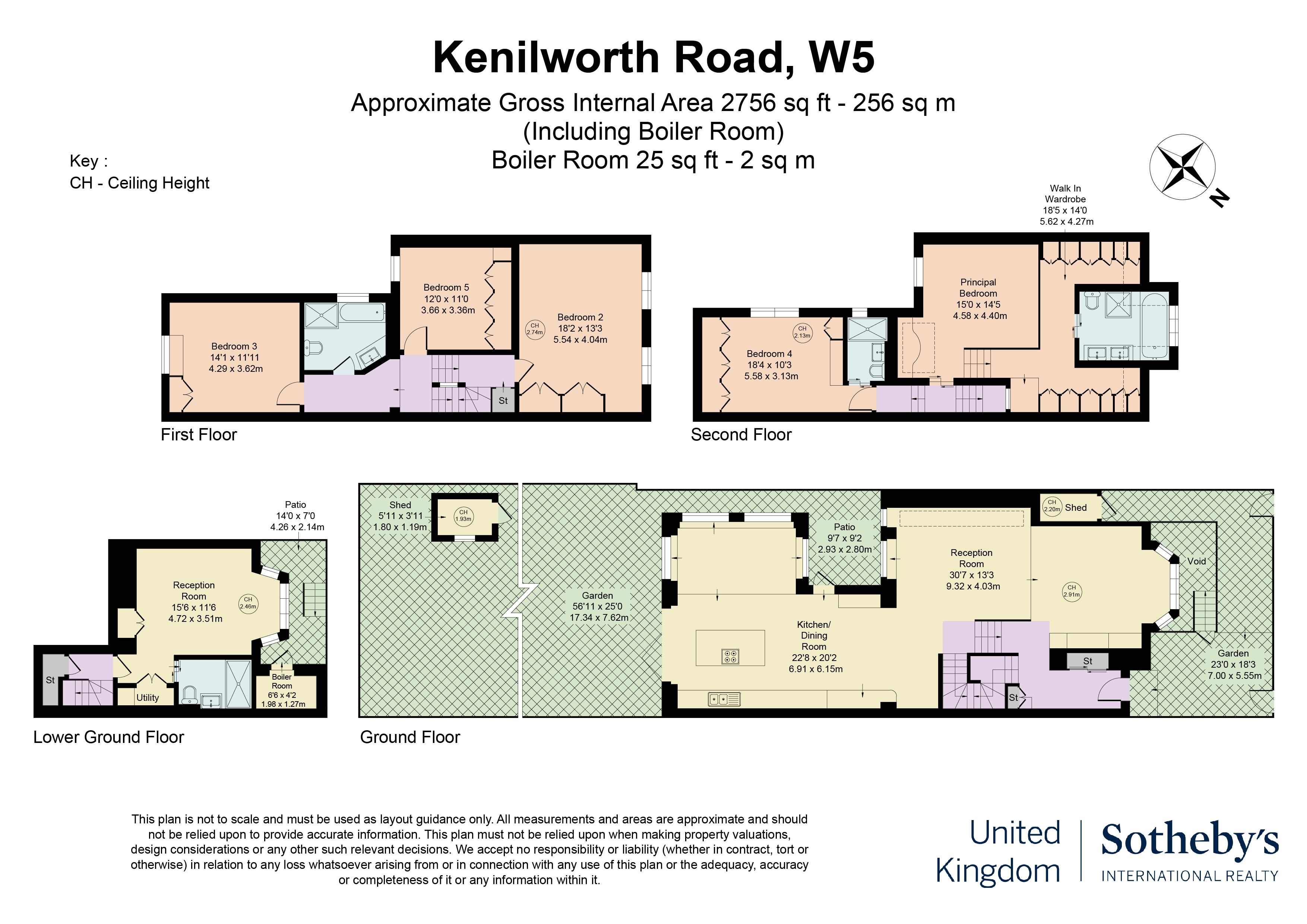 Kenilworth, Kenilworth Road, London floorplan